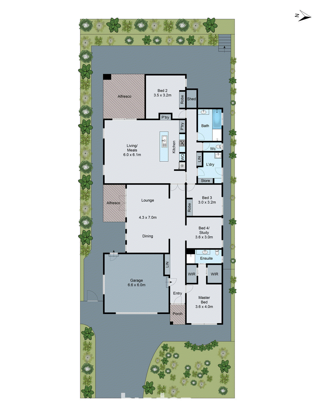 3 Aintree Road, Bell Post Hill VIC 3215 - Floorplan