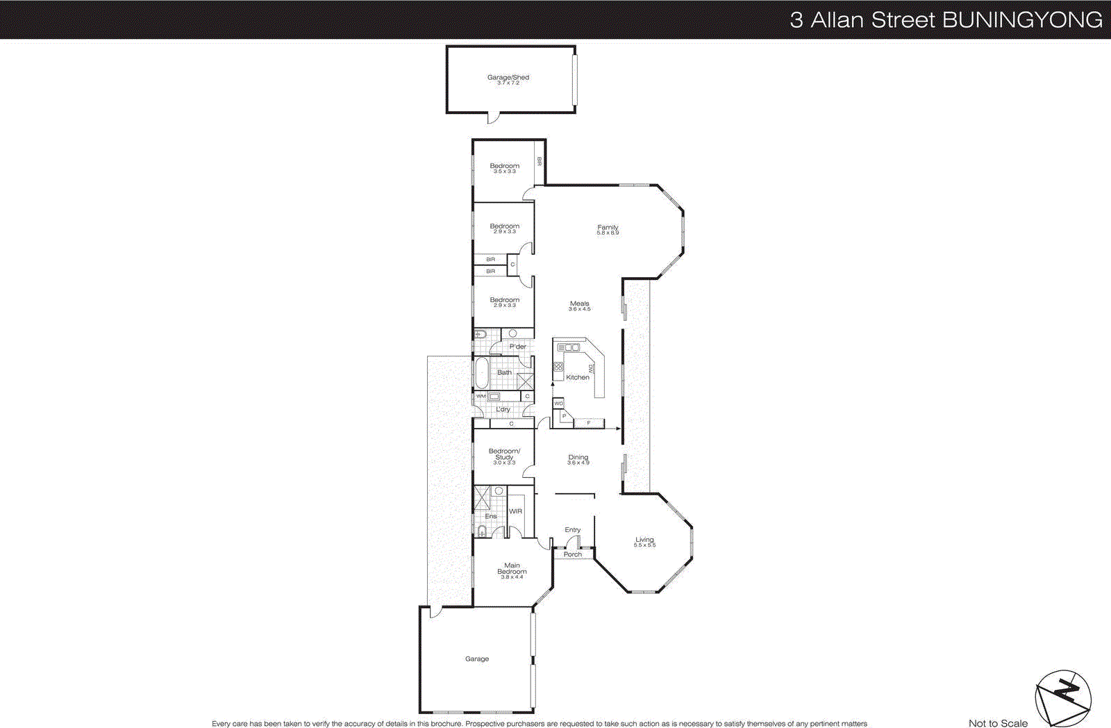 3 Allan Street, Buninyong VIC 3357 - Floorplan