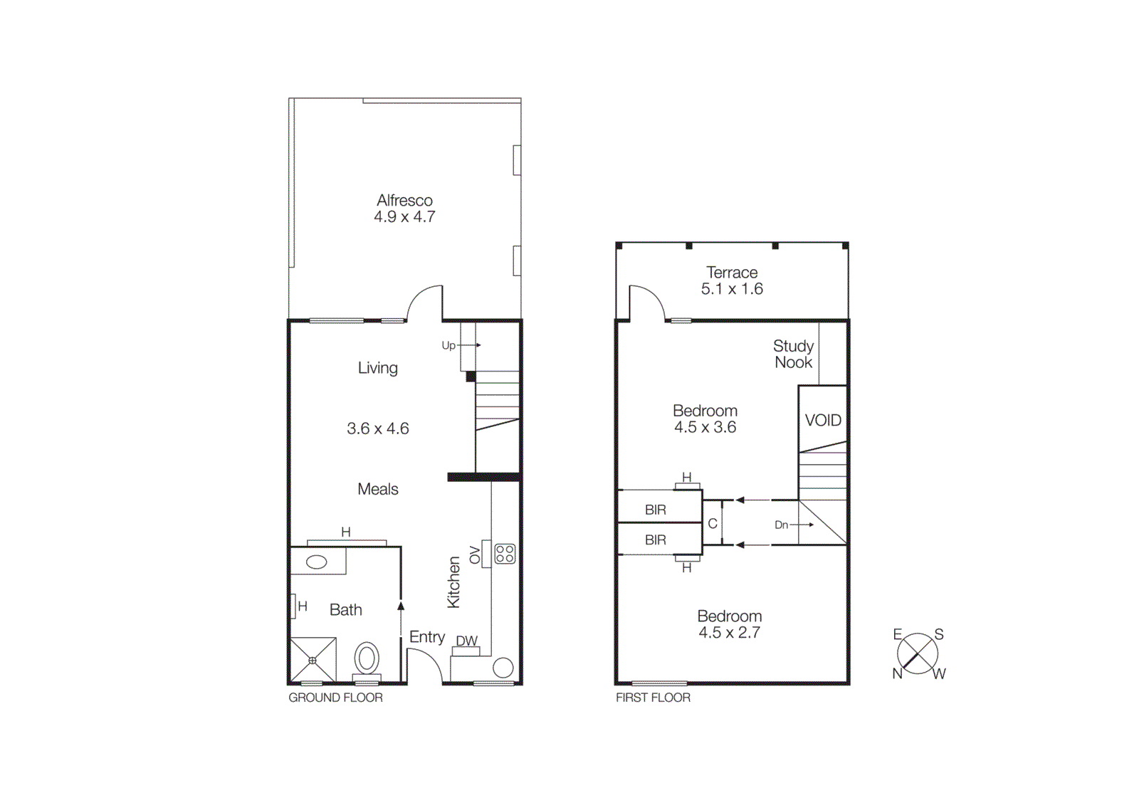 3 Allen Place, Port Melbourne VIC 3207 - Floorplan