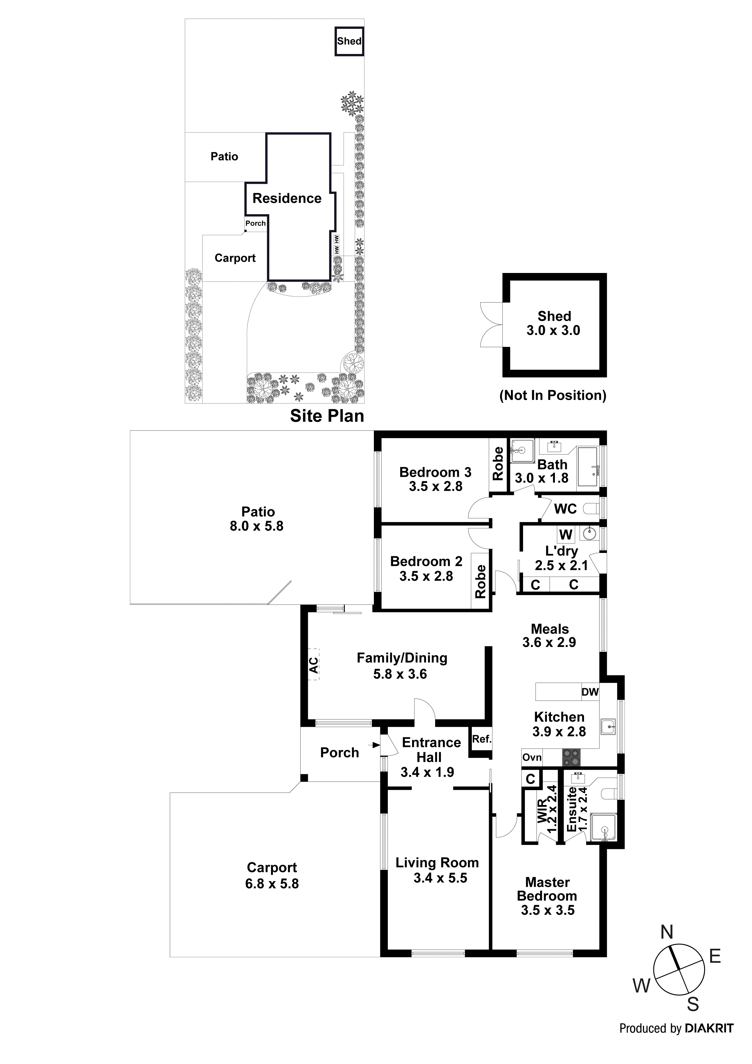 3 Amazon Court, Rowville VIC 3178 - Floorplan