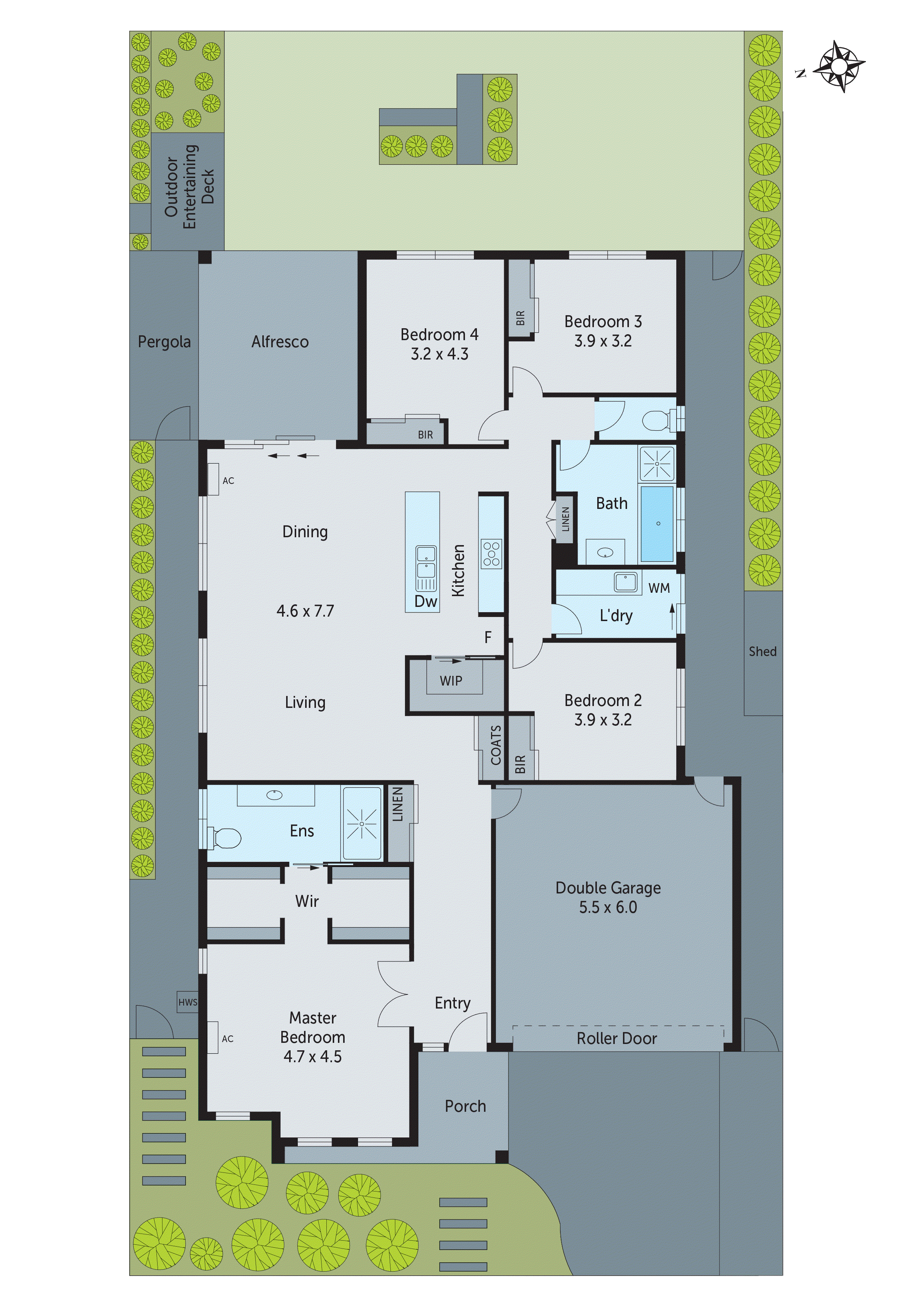 3 Amber Avenue, Curlewis VIC 3222 - Floorplan