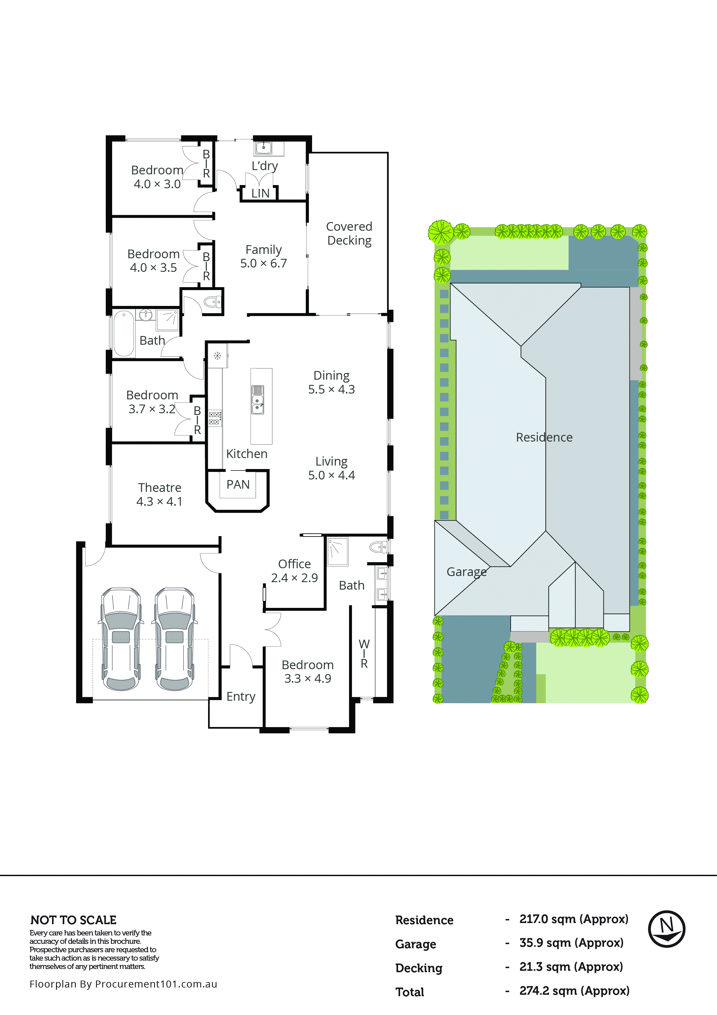 3 Ascot Place, Keysborough VIC 3173 - Floorplan