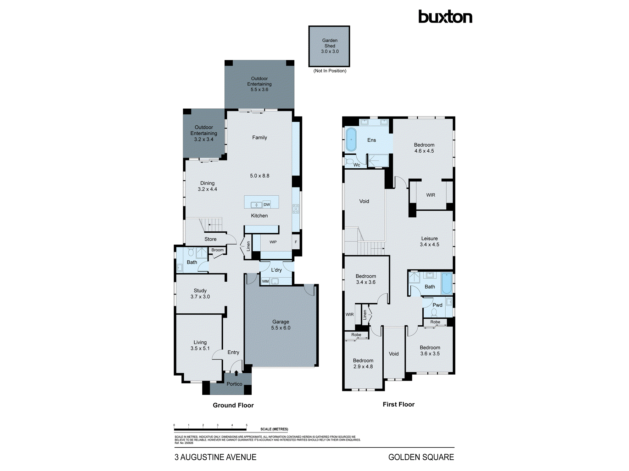 3 Augustine Avenue, Golden Square VIC 3555 - Floorplan