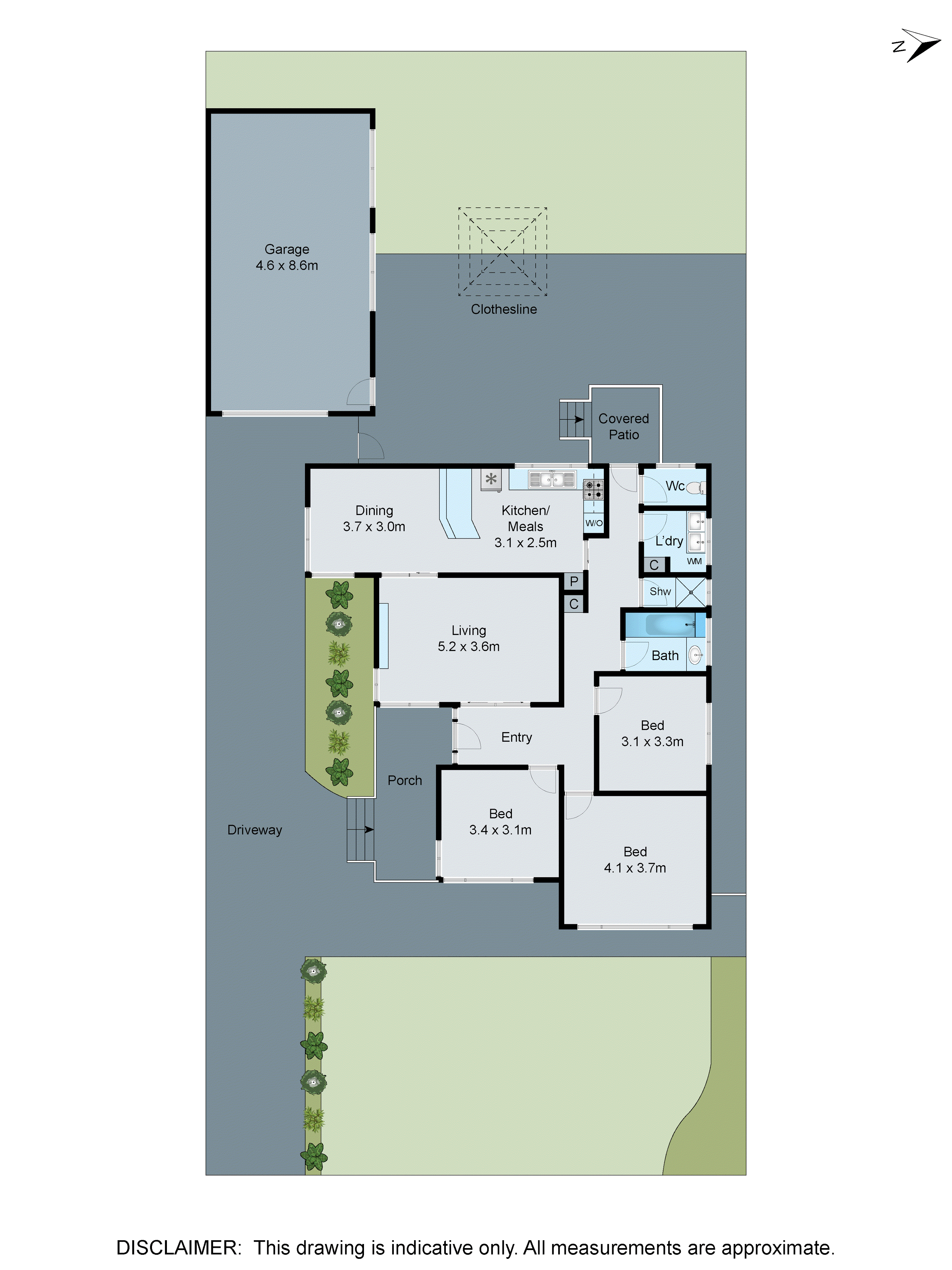 3 Axford Crescent, Oakleigh South VIC 3167 - Floorplan