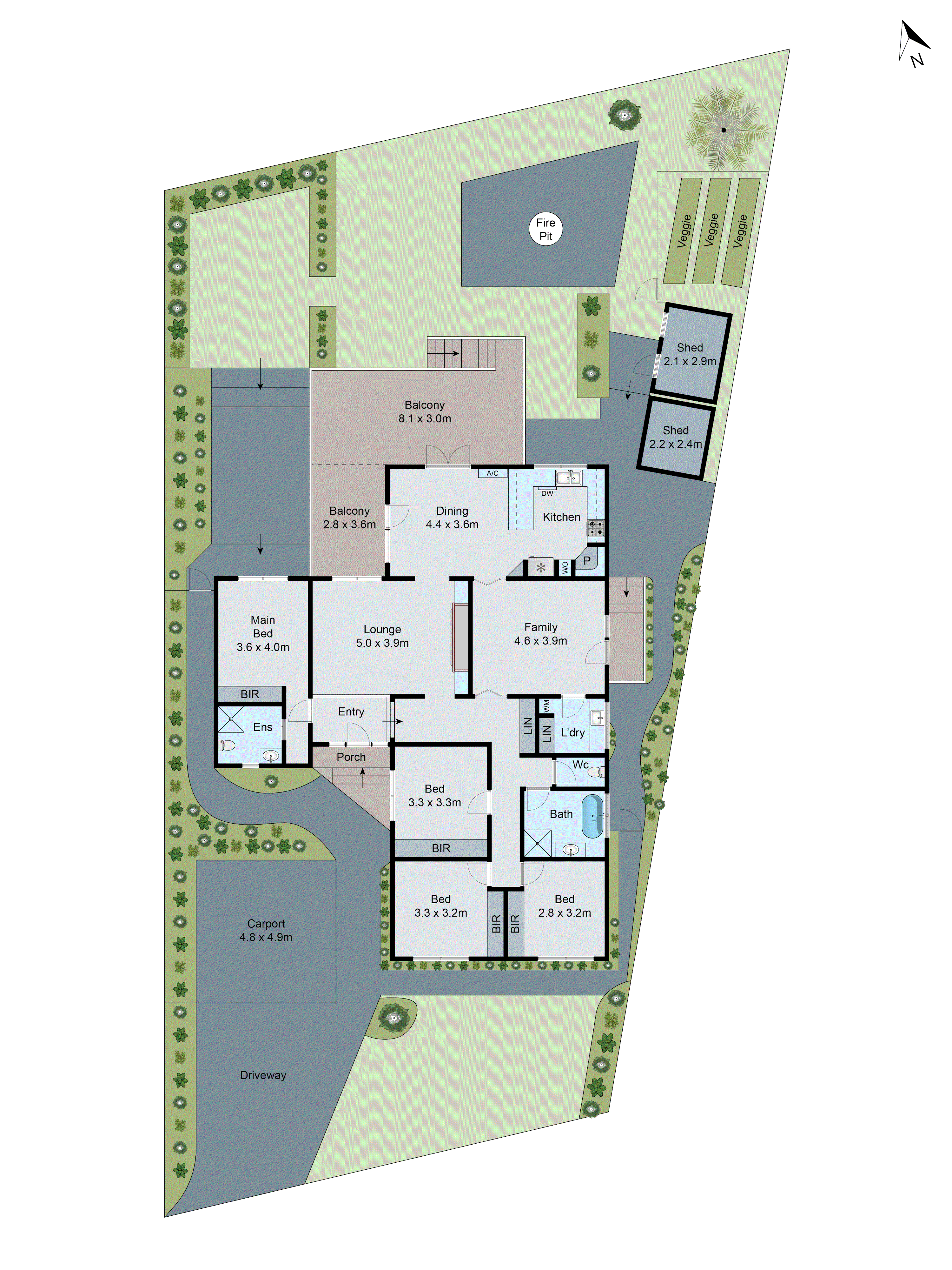 3 Bambra Court, Grovedale VIC 3216 - Floorplan