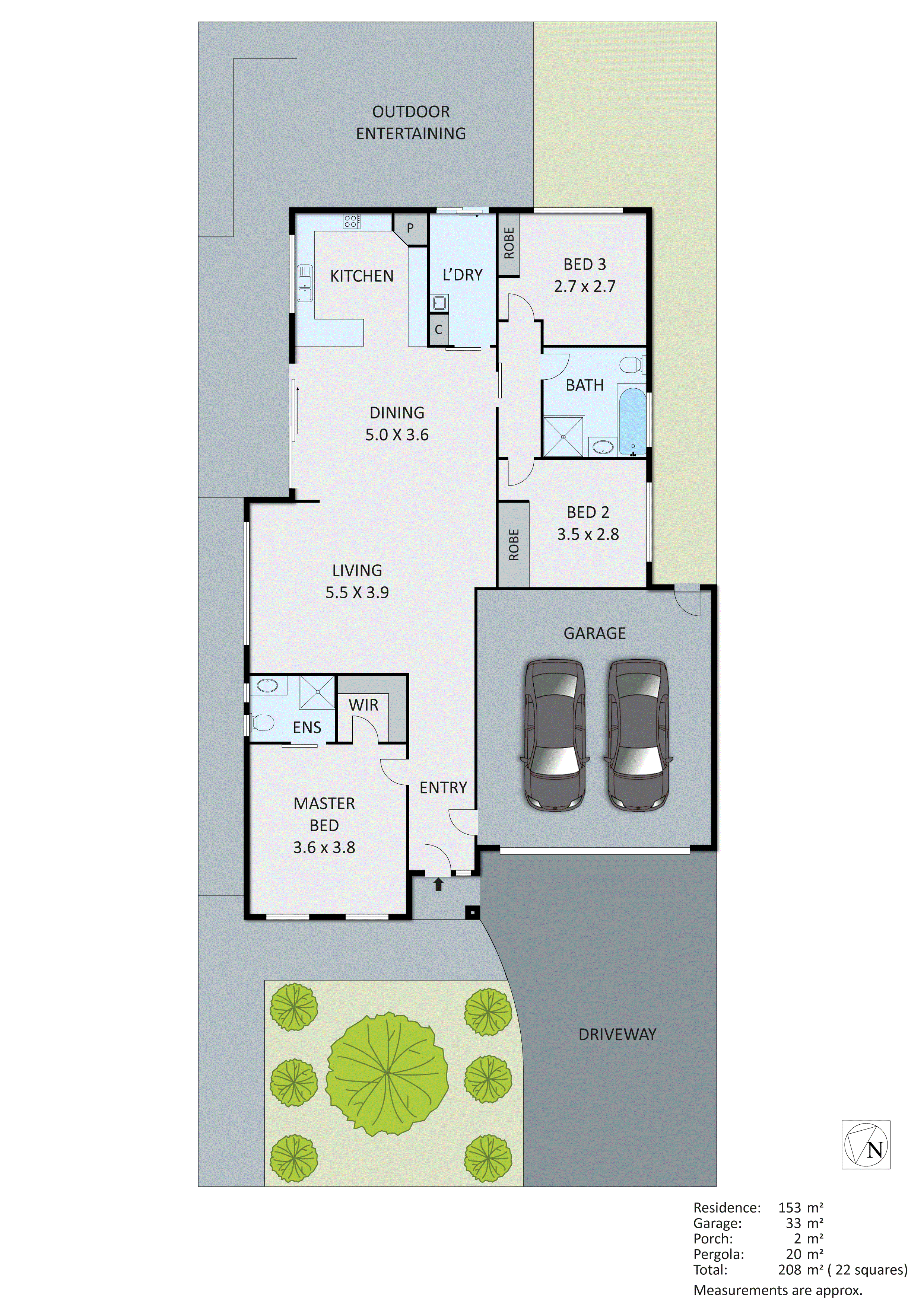 3 Banjo Circuit, Bonbeach VIC 3196 - Floorplan