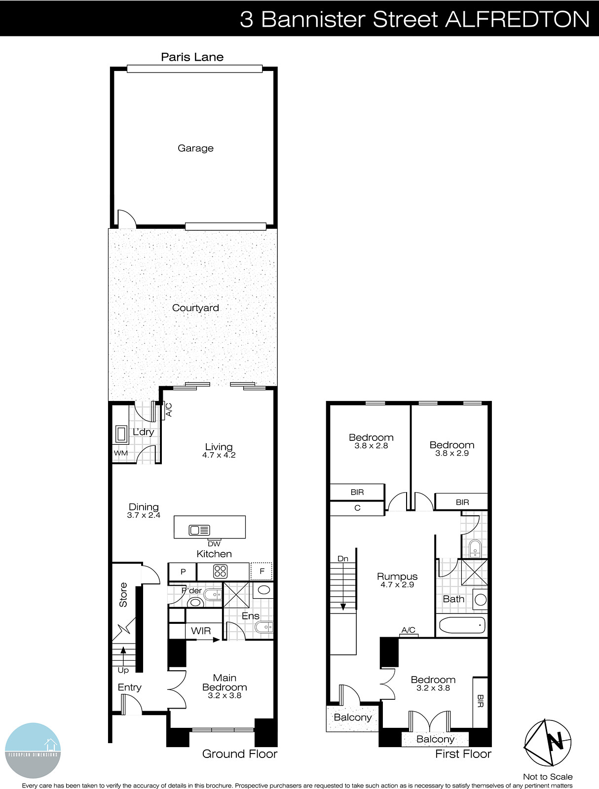 3 Bannister Street, Alfredton VIC 3350 - Floorplan