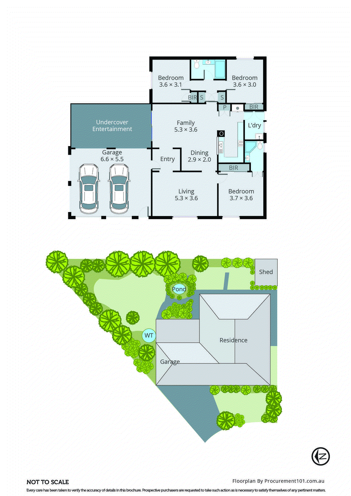 3 Baroda Court, Keysborough VIC 3173 - Floorplan