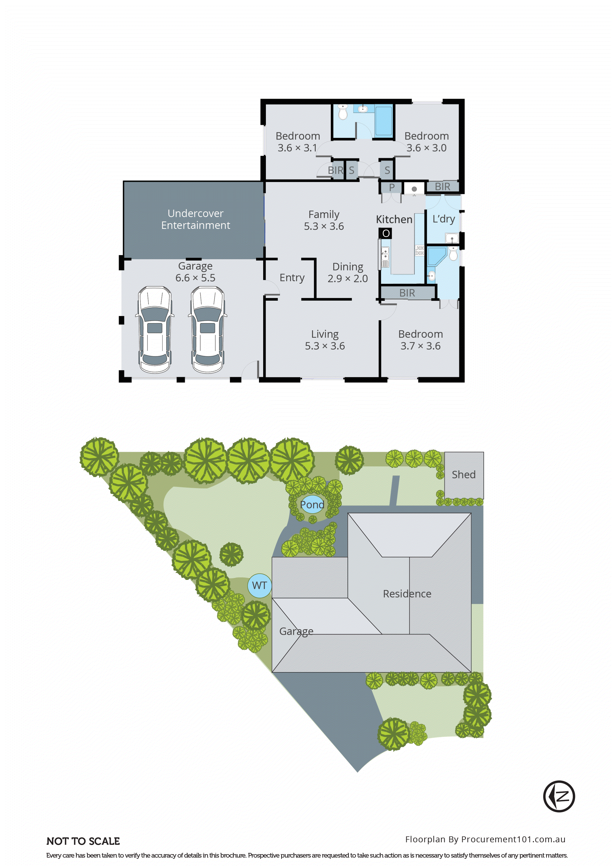 3 Baroda Court, Keysborough VIC 3173 - Floorplan