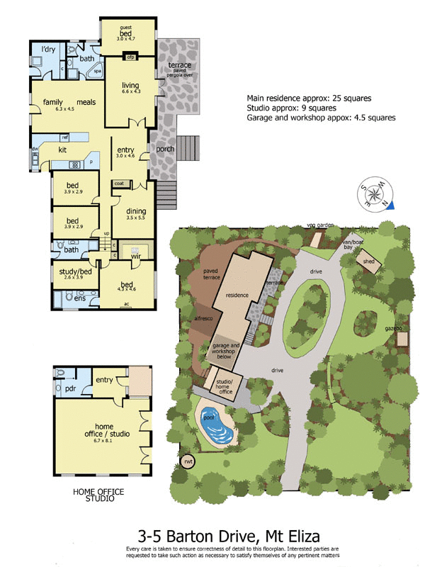 3 Barton Drive, MOUNT ELIZA VIC 3930 - Floorplan