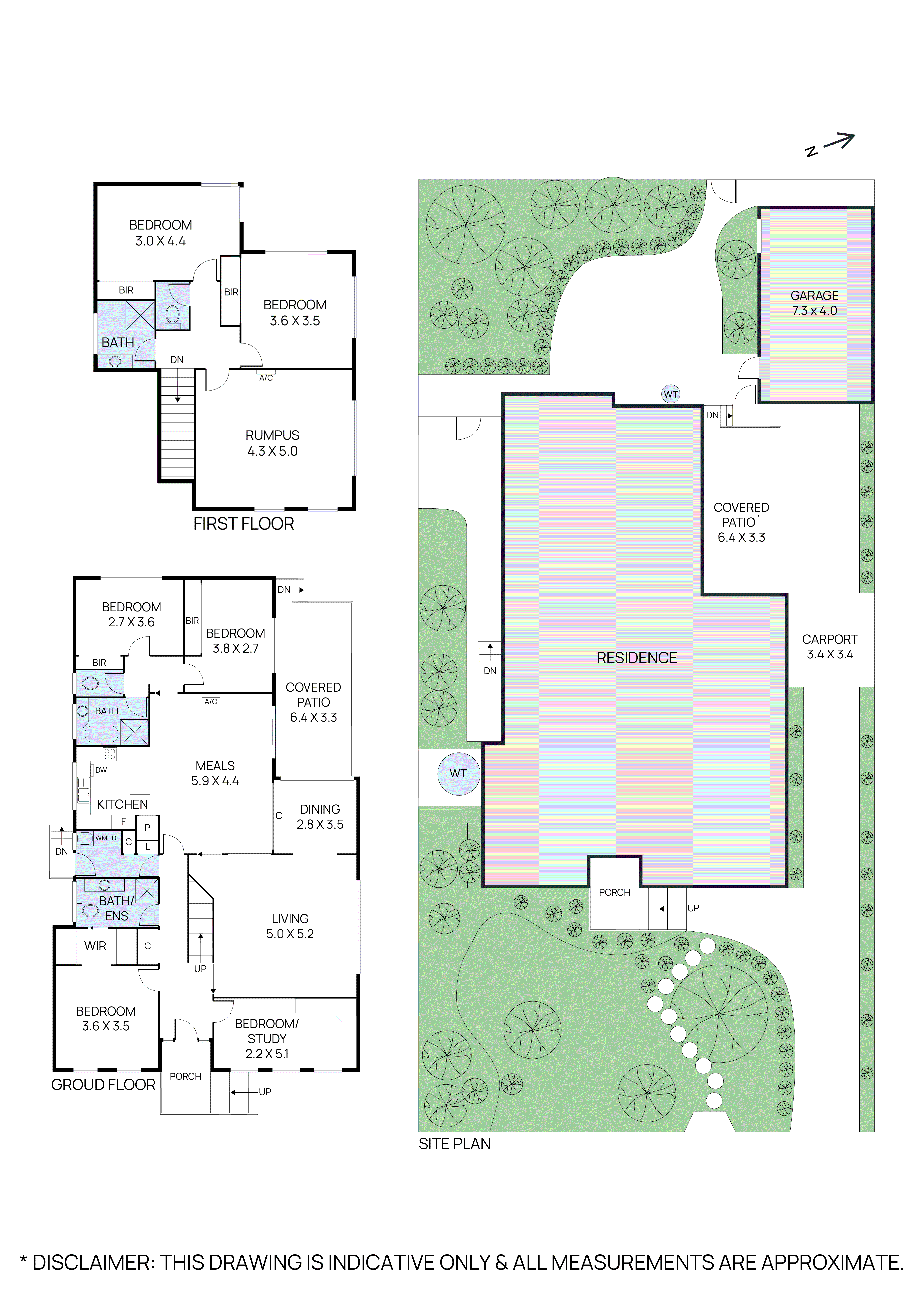 3 Basil Crescent, Wheelers Hill VIC 3150 - Floorplan