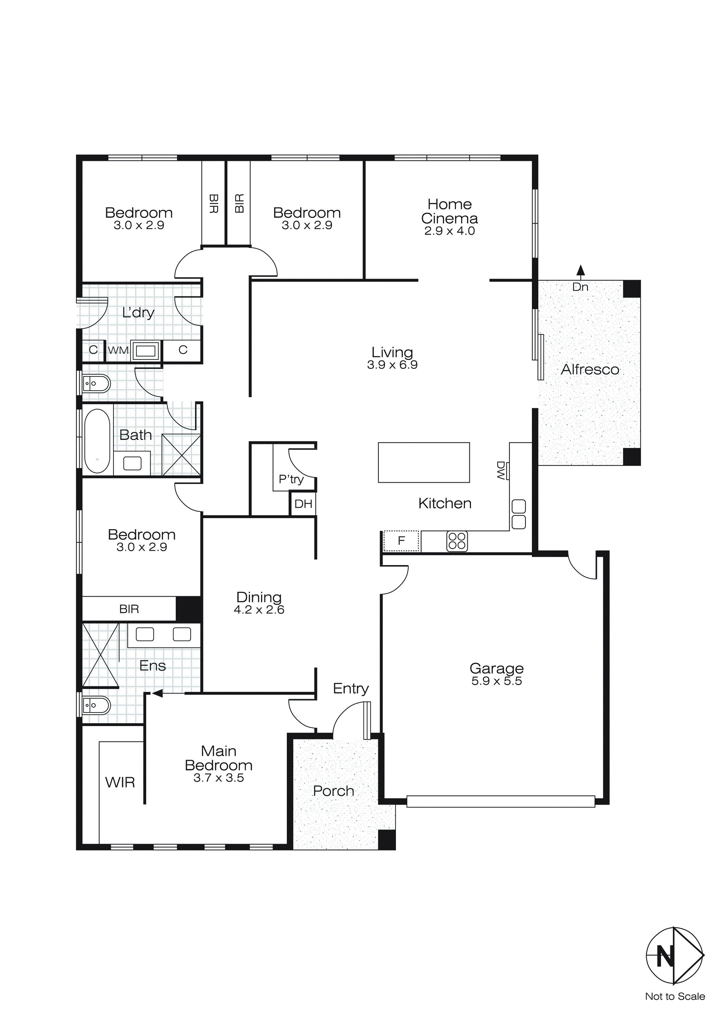 3 Bayfield Street, Lucas VIC 3350 - Floorplan