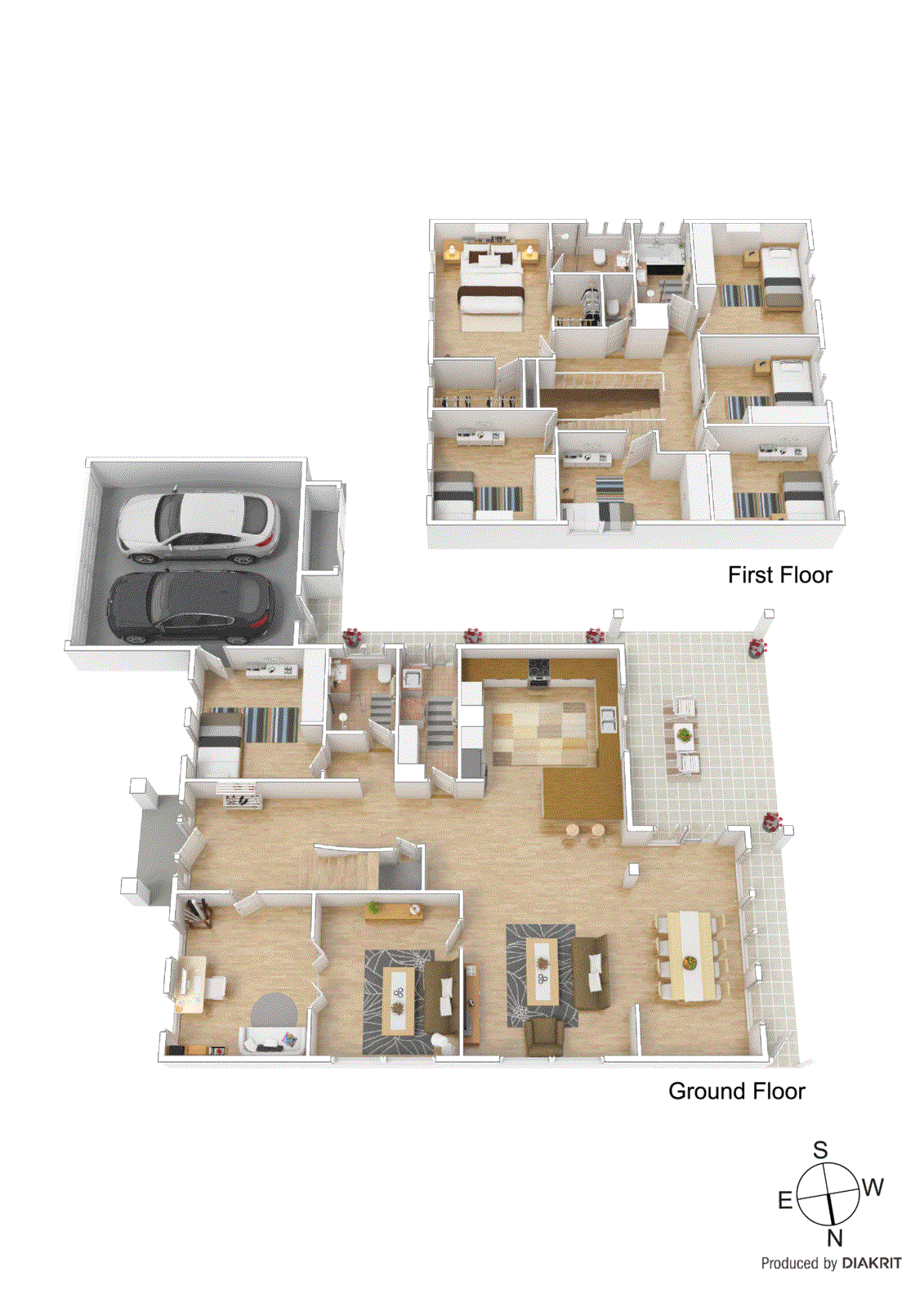 3 Becchi Place, Chadstone VIC 3148 - Floorplan