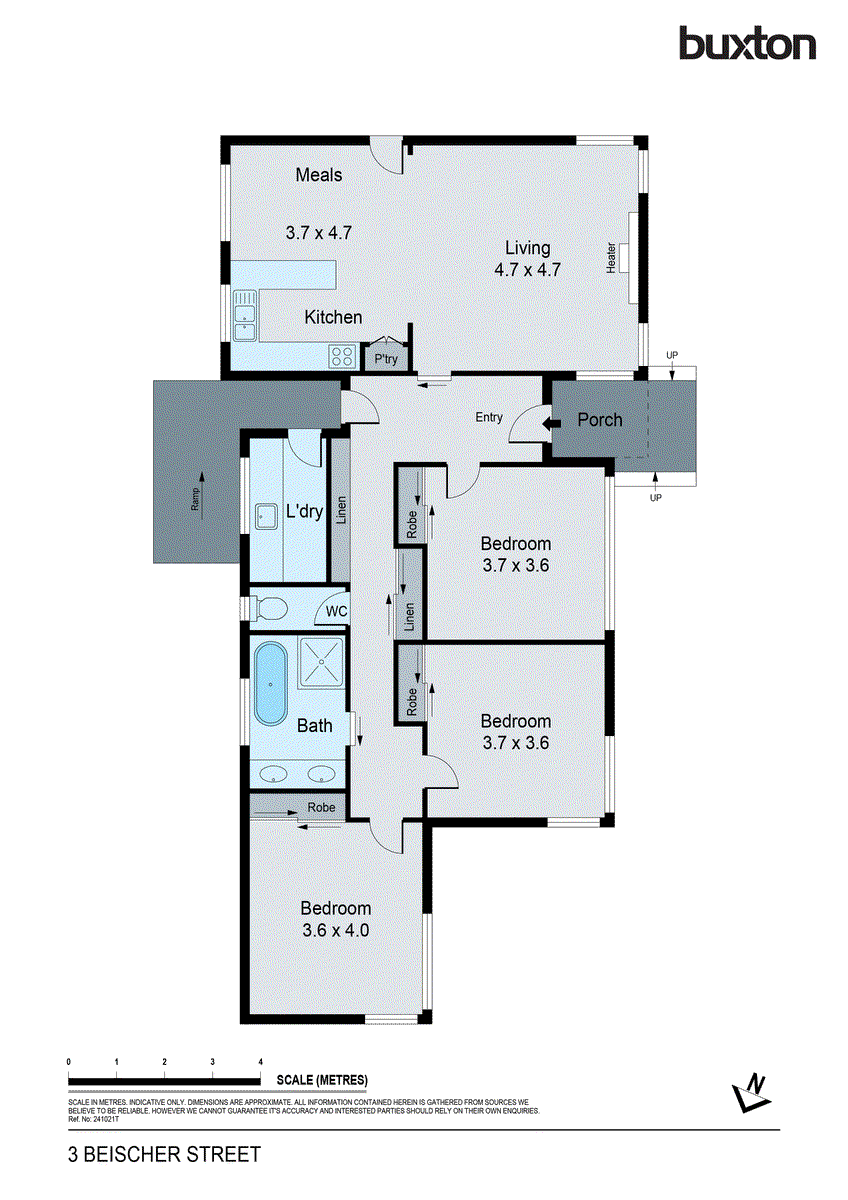 3 Beischer Street, Strathdale VIC 3550 - Floorplan