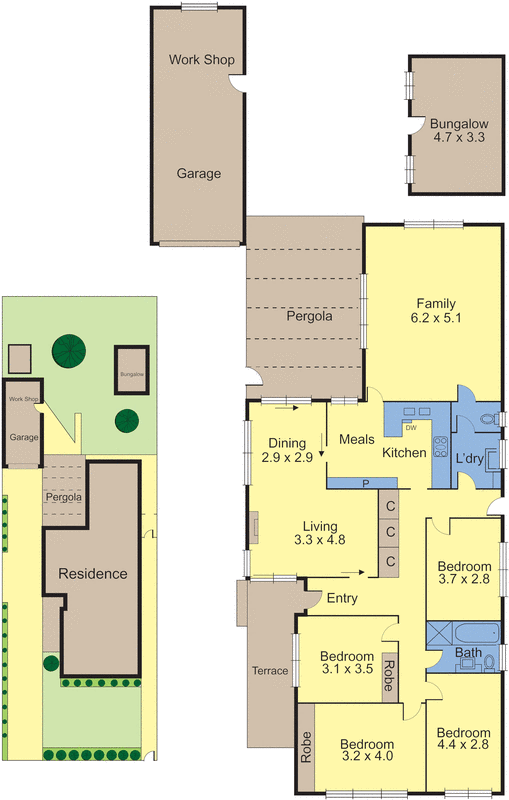 3 Bellevue Road, Bentleigh East VIC 3165 - Floorplan