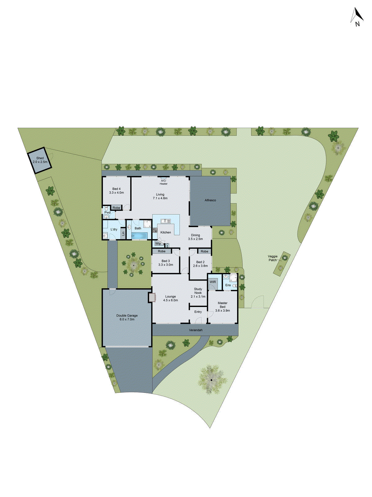 3 Belvedere Court, Highton VIC 3216 - Floorplan