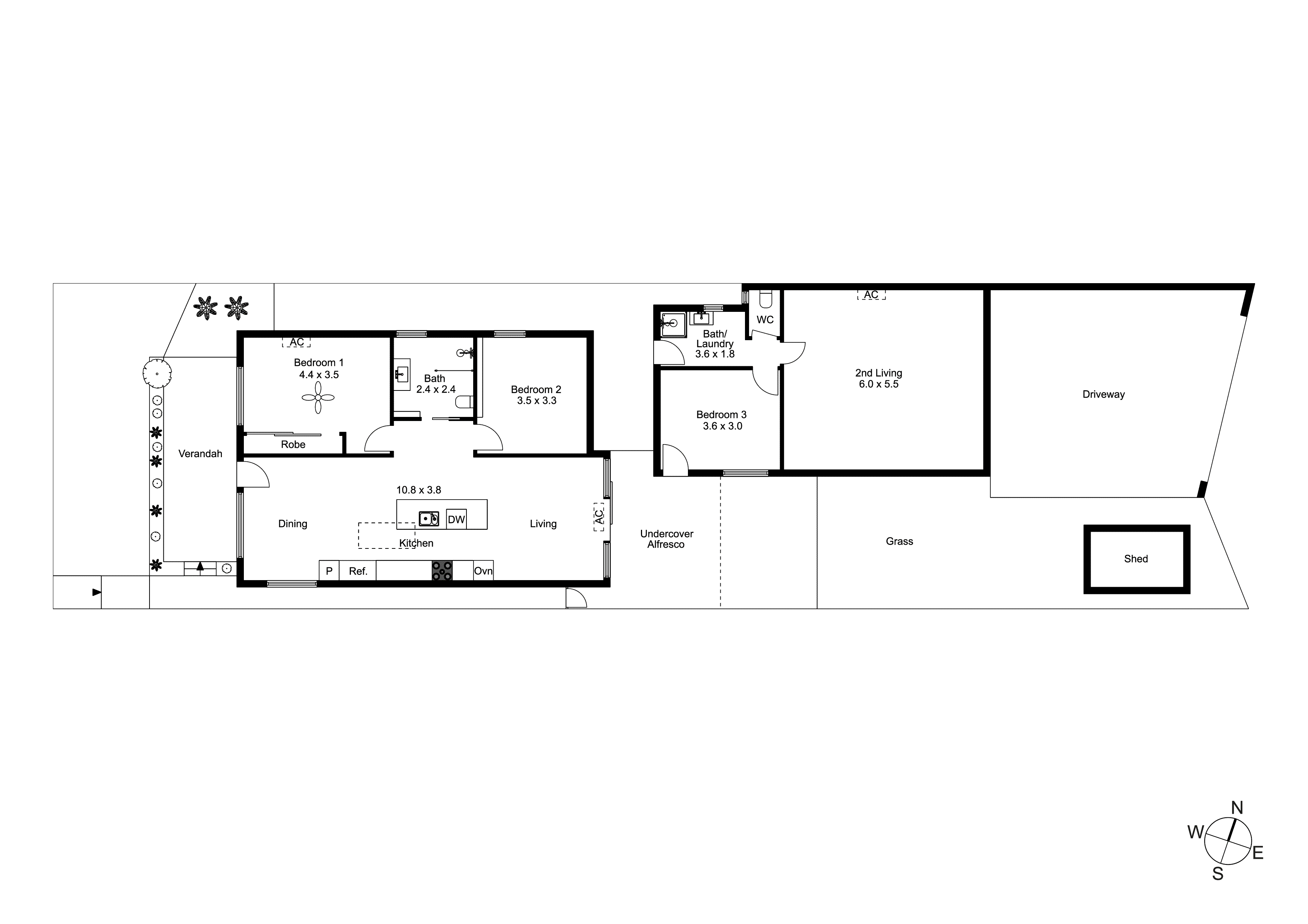 3 Berwen Street, Chelsea VIC 3196 - Floorplan