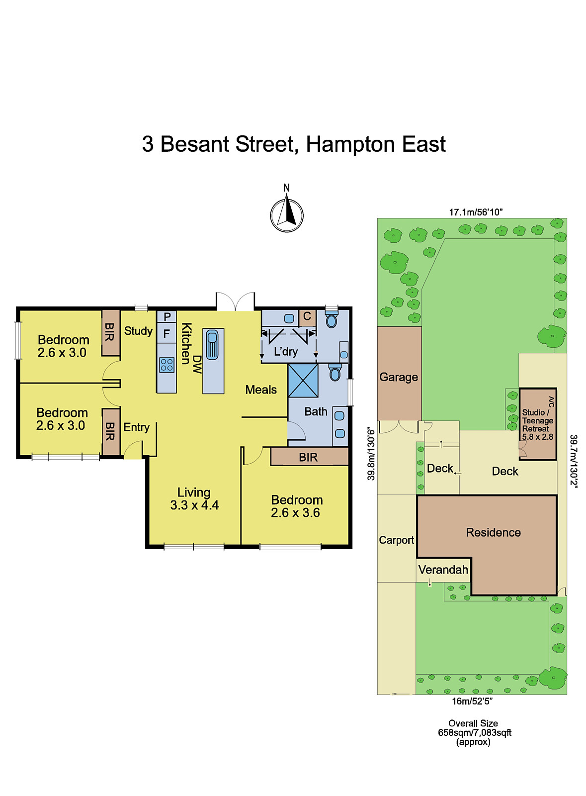 3 Besant Street, Hampton East VIC 3188 - Floorplan