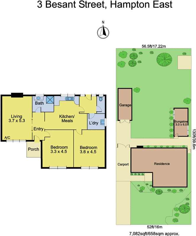 3 Besant Street, Hampton East VIC 3188 - Floorplan