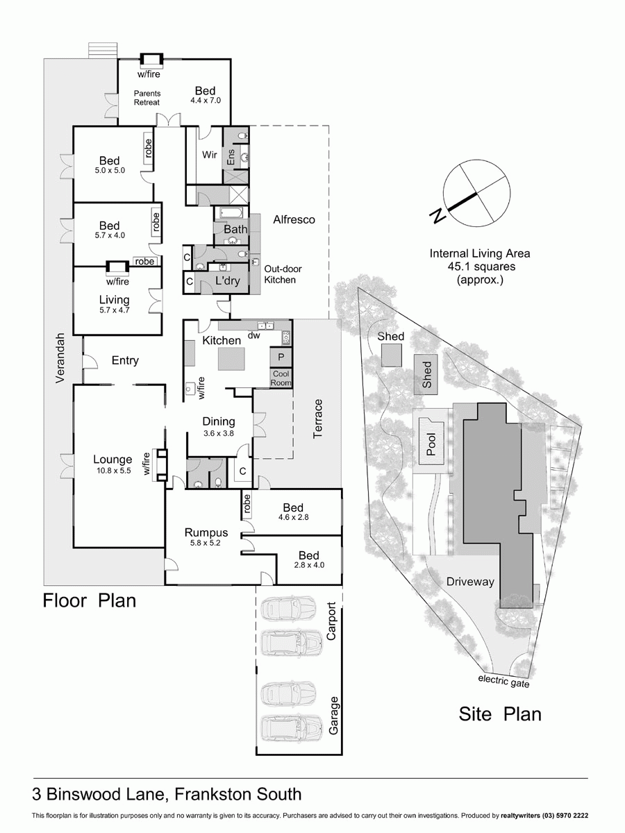 3 Binswood Lane, FRANKSTON SOUTH VIC 3199 - Floorplan