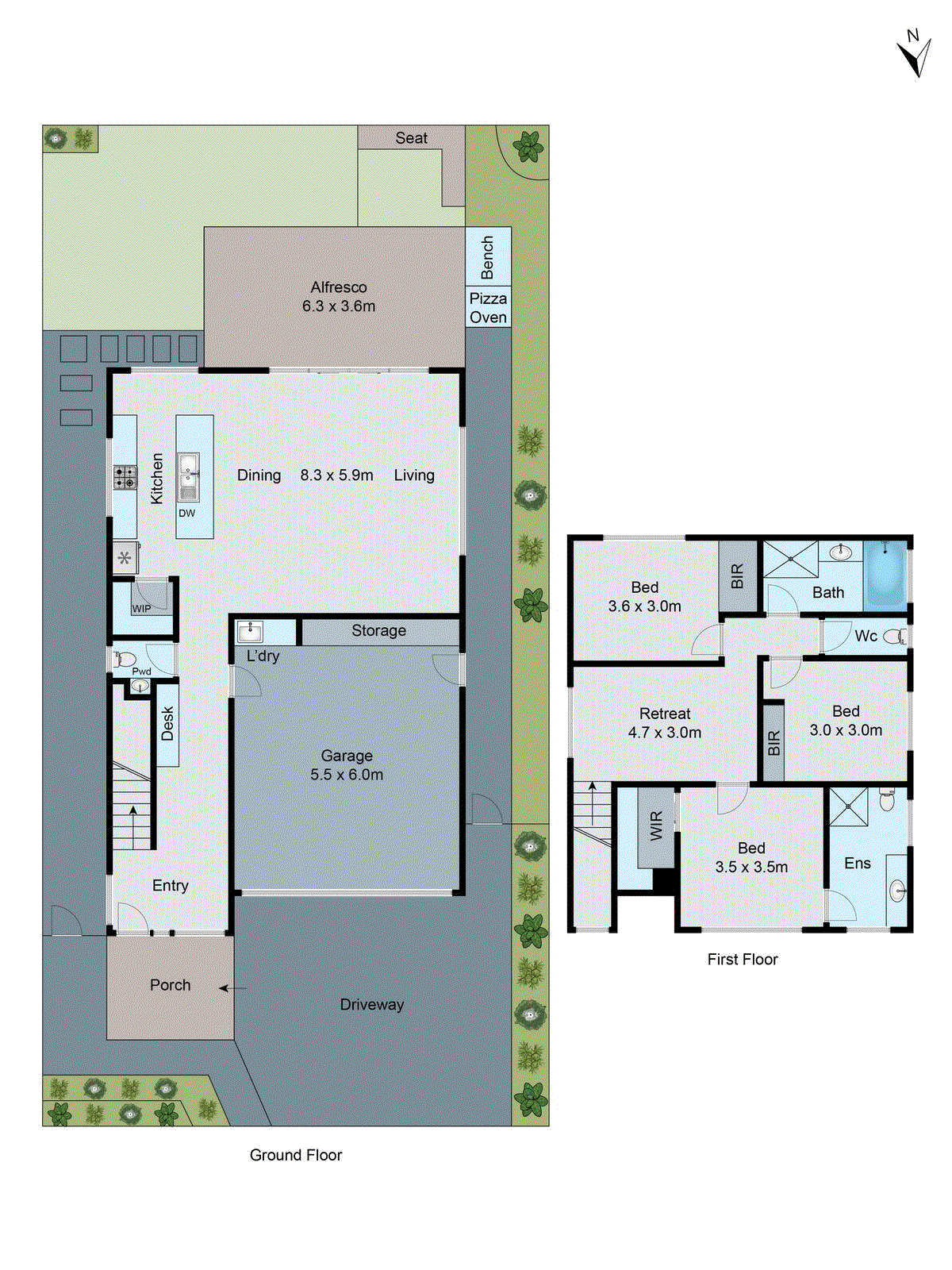 3 Black Bull Ridge, Herne Hill VIC 3218 - Floorplan