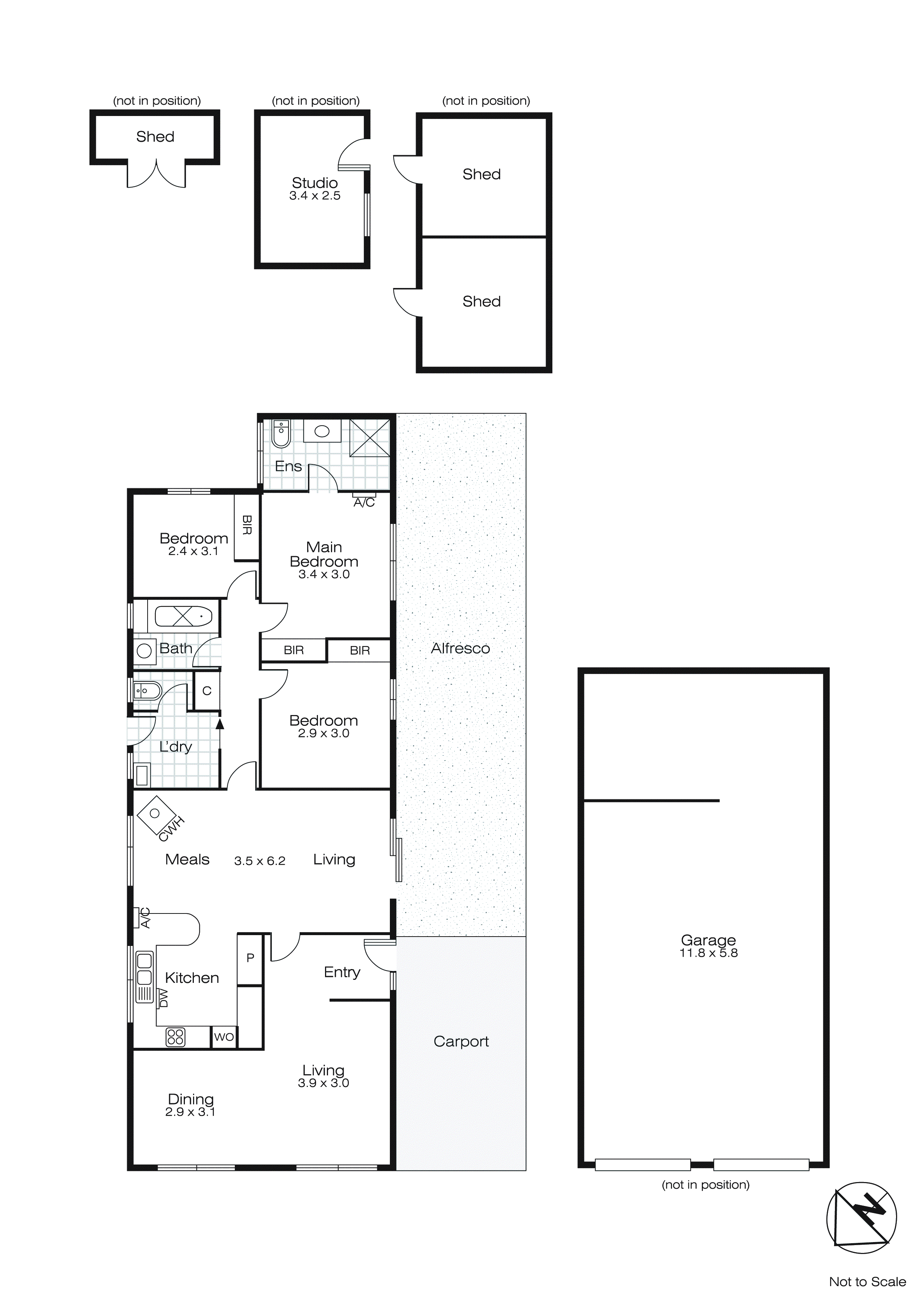 3 Blue Gum Court, Mount Pleasant VIC 3350 - Floorplan