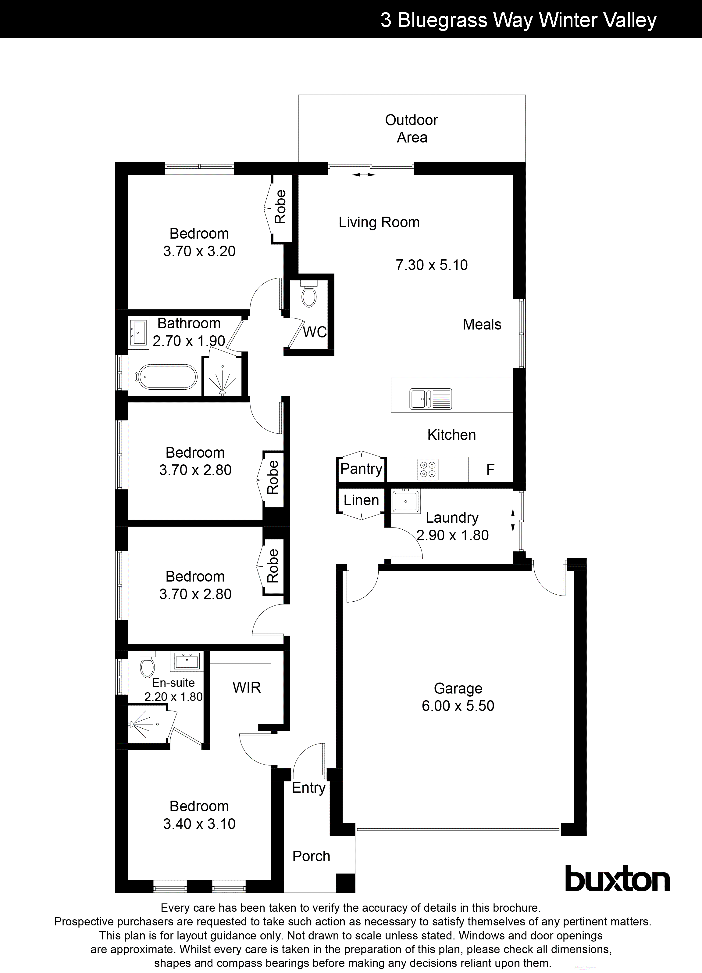 3 Bluegrass Way, Winter Valley VIC 3358 - Floorplan