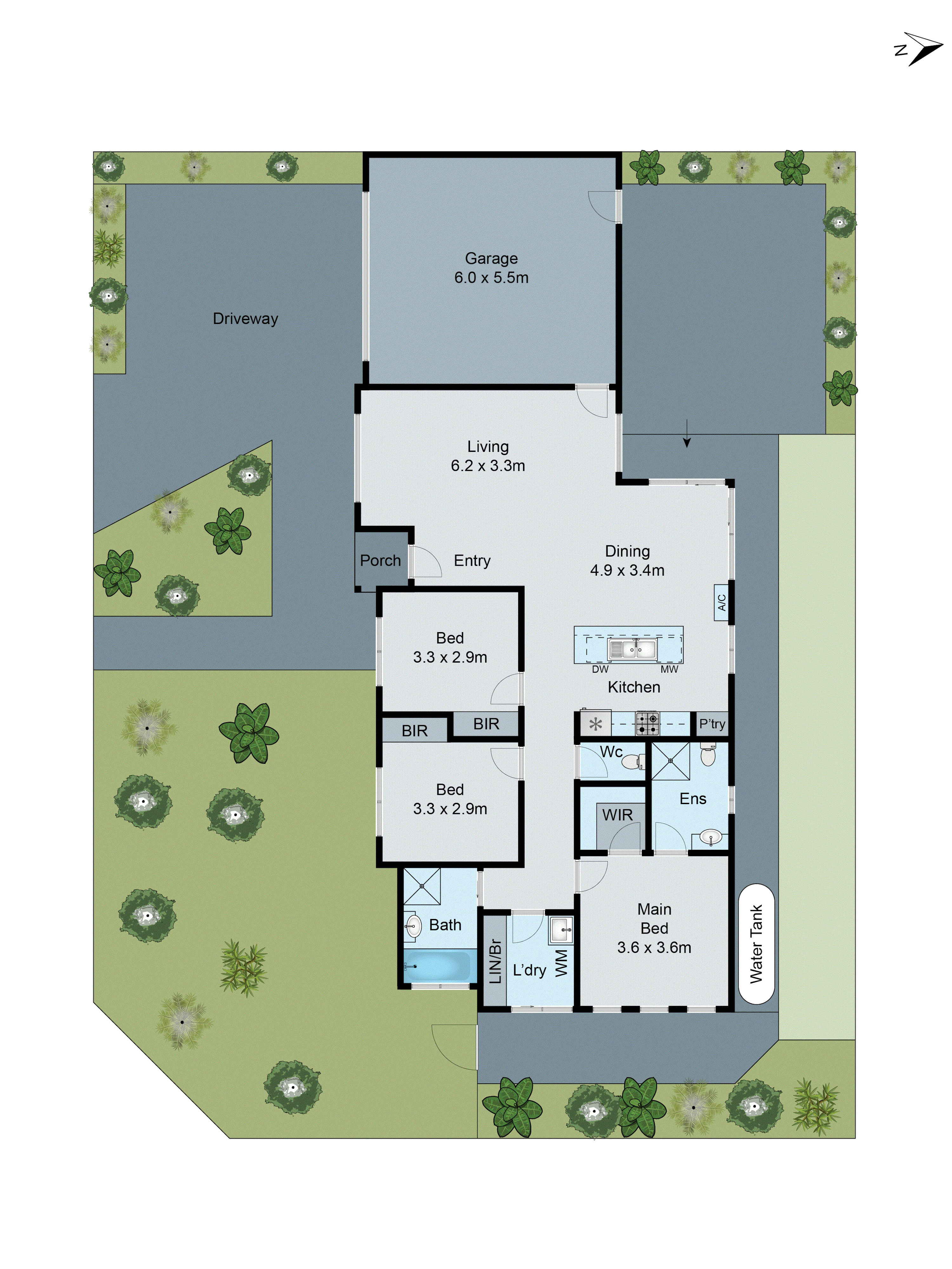3 Boronia Street, Newcomb VIC 3219 - Floorplan