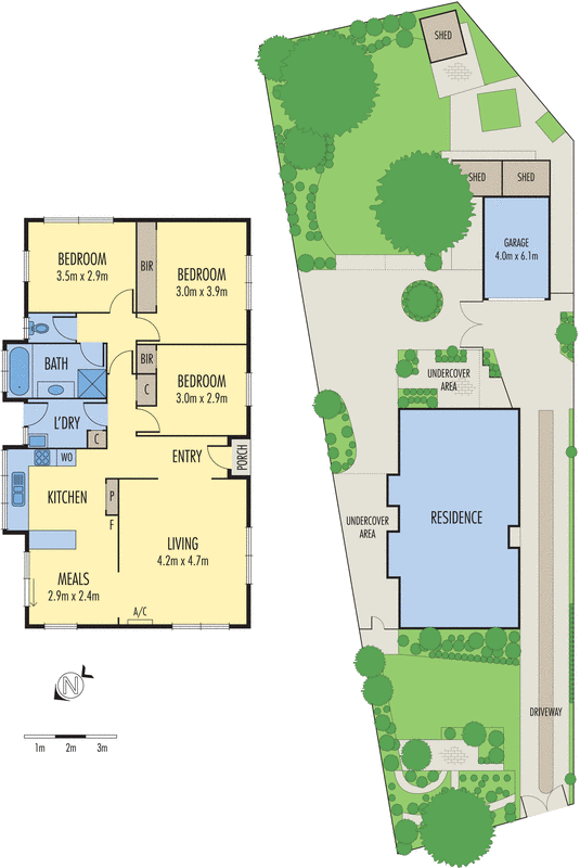 3 Bren Court, Corio VIC 3214 - Floorplan