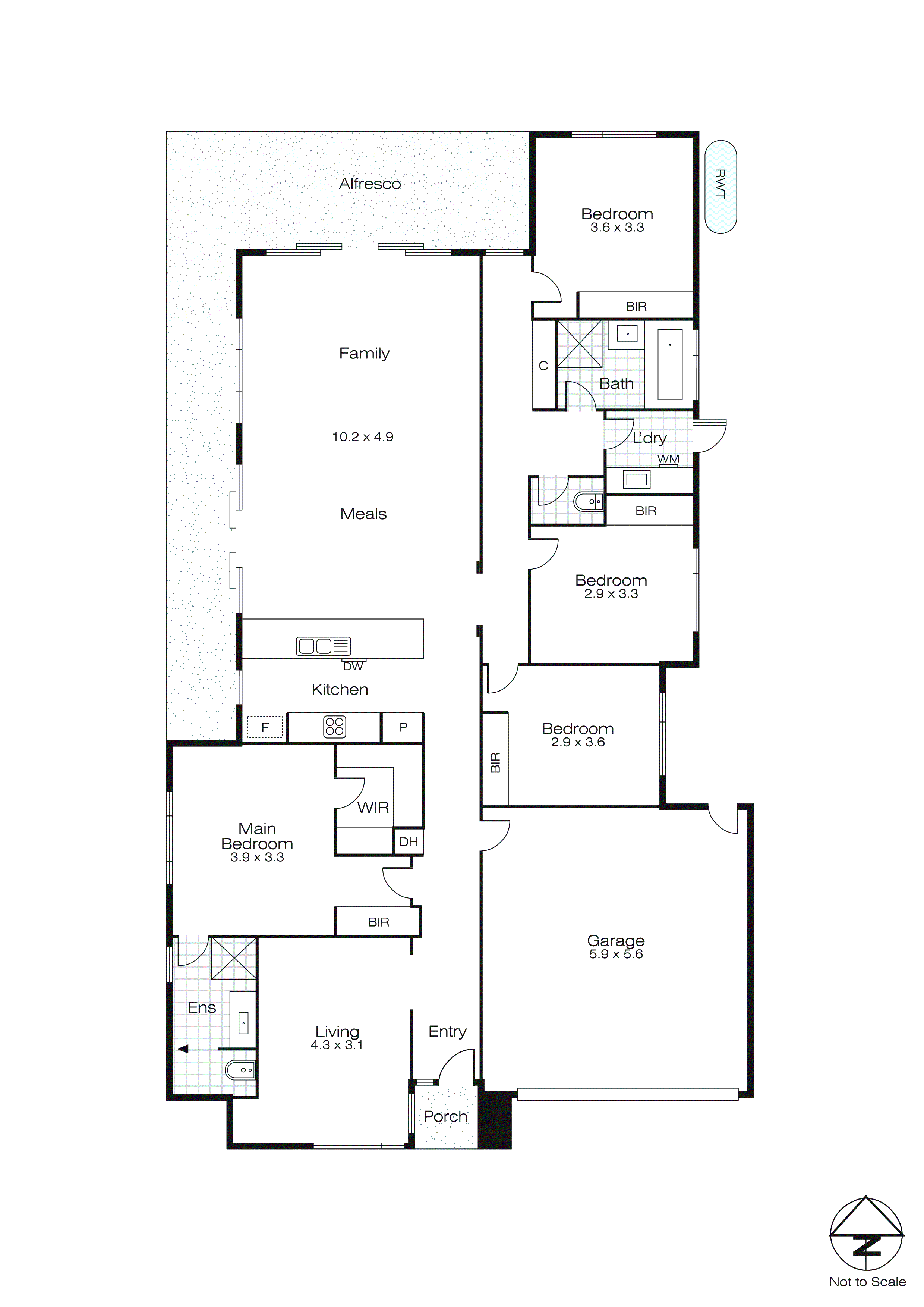 3 Carlow Drive, Alfredton VIC 3350 - Floorplan