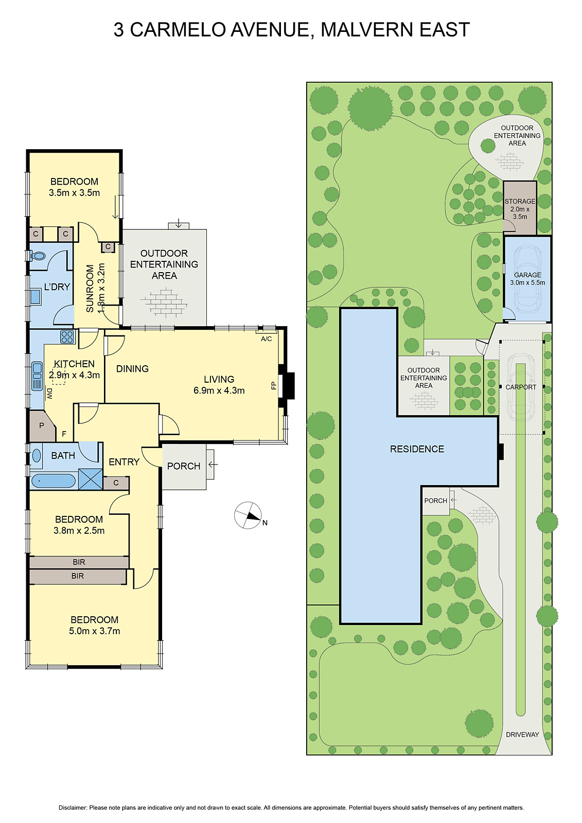 3 Carmelo Avenue, Malvern East VIC 3145 - Floorplan