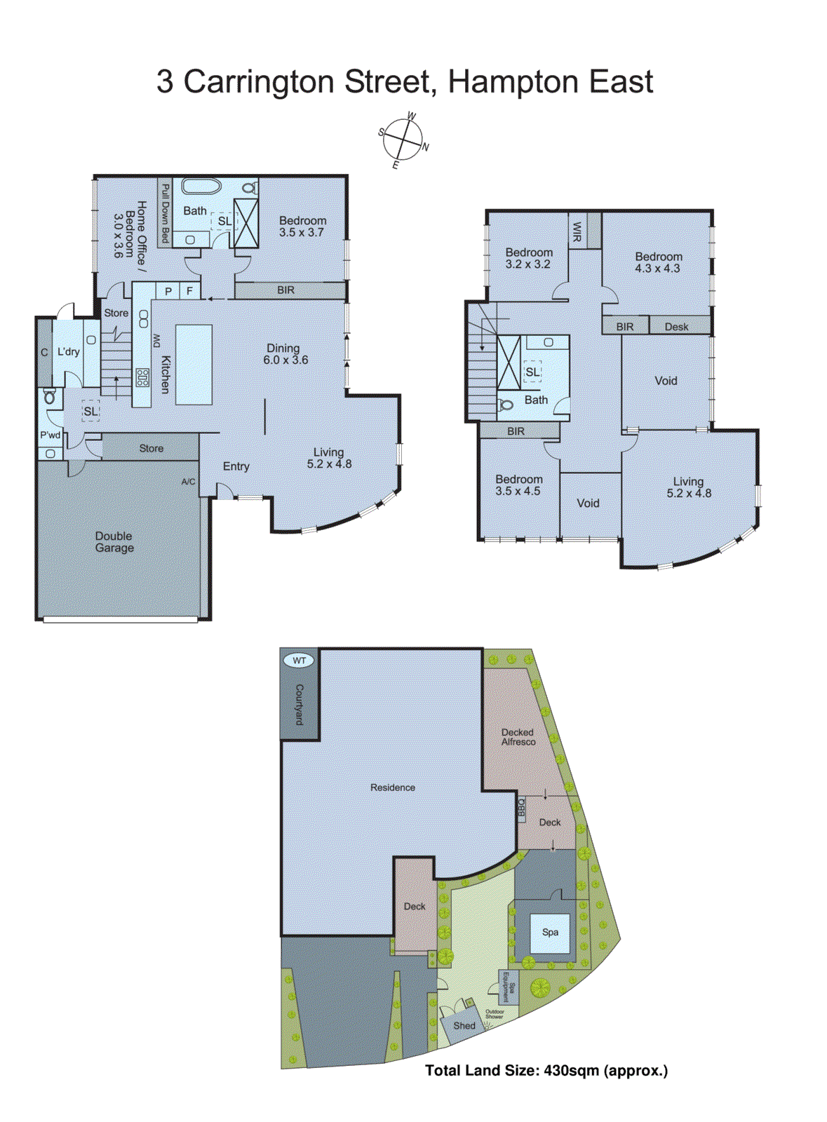 3 Carrington Street, Hampton East VIC 3188 - Floorplan