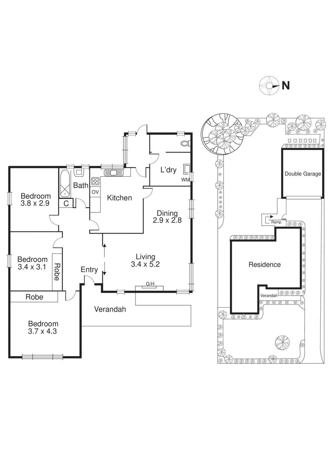 3 Cavalier Street, Bentleigh East VIC 3165 - Floorplan