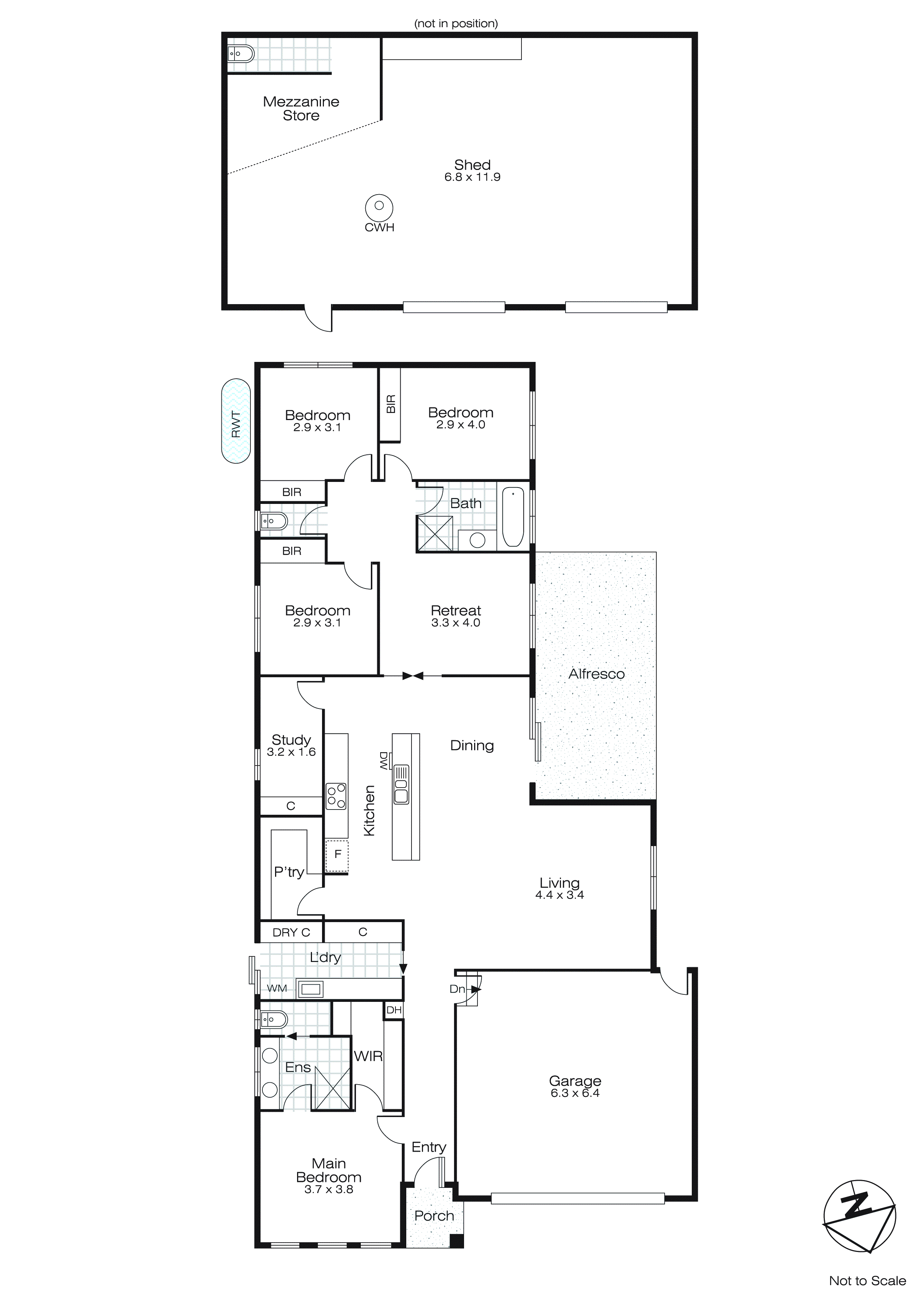 3 Caviar Court, Miners Rest VIC 3352 - Floorplan