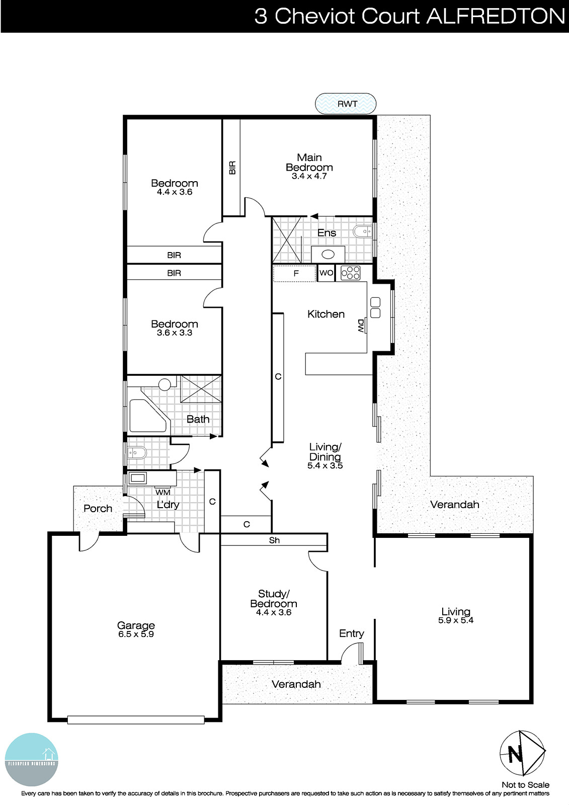 3 Cheviot Court, Alfredton VIC 3350 - Floorplan
