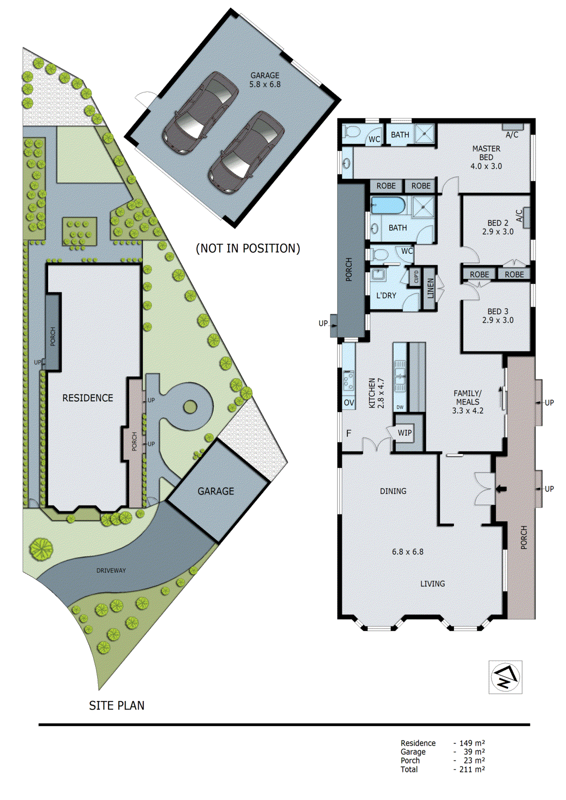 3 Chipp Court, Dingley Village VIC 3172 - Floorplan