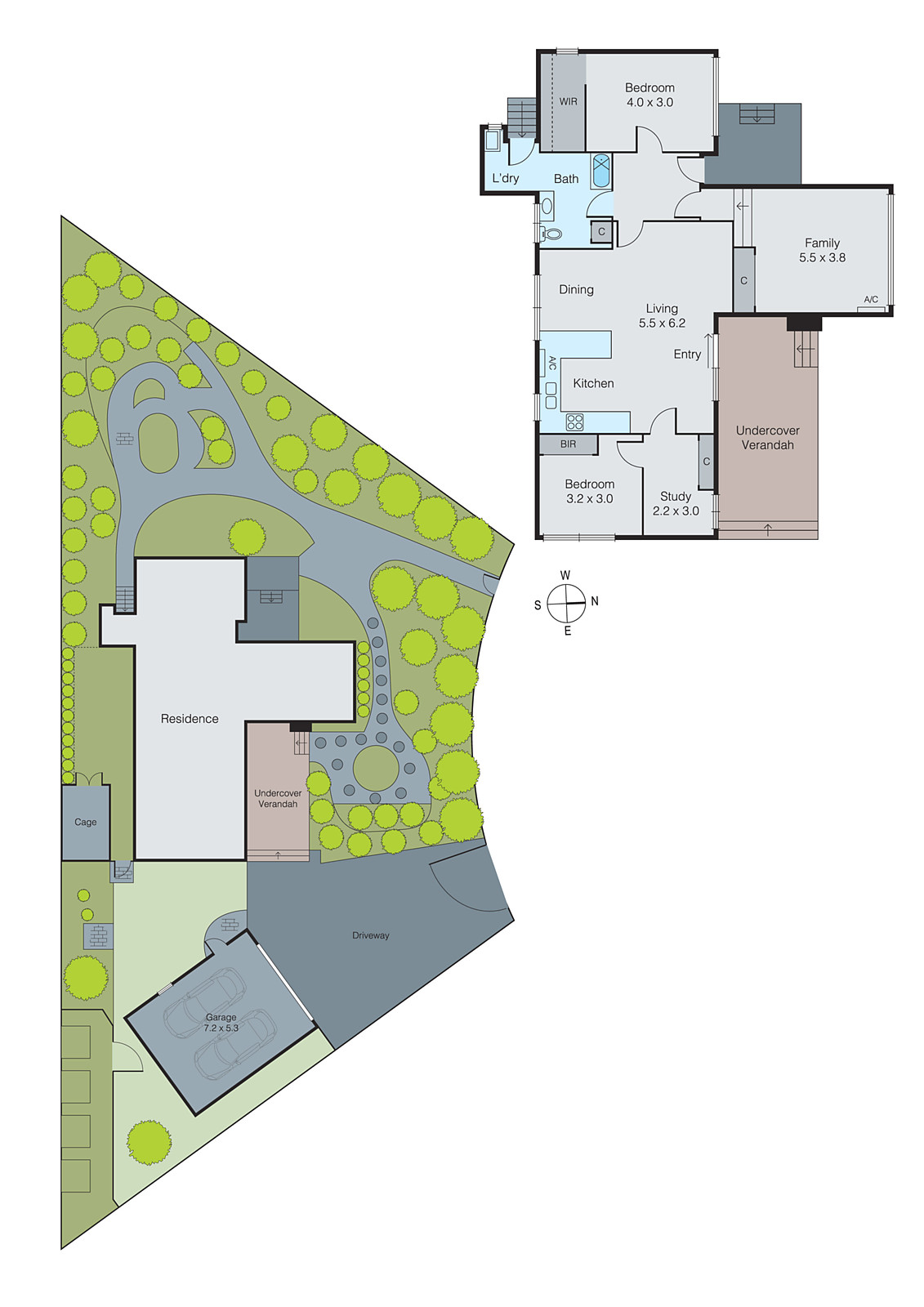 3 Clive Court, Corio VIC 3214 - Floorplan