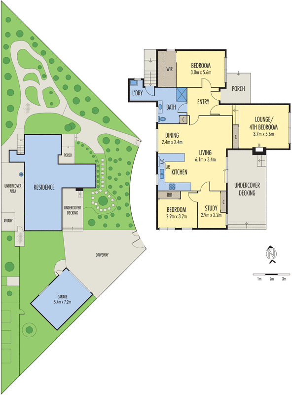 3 Clive Court, Corio VIC 3214 - Floorplan