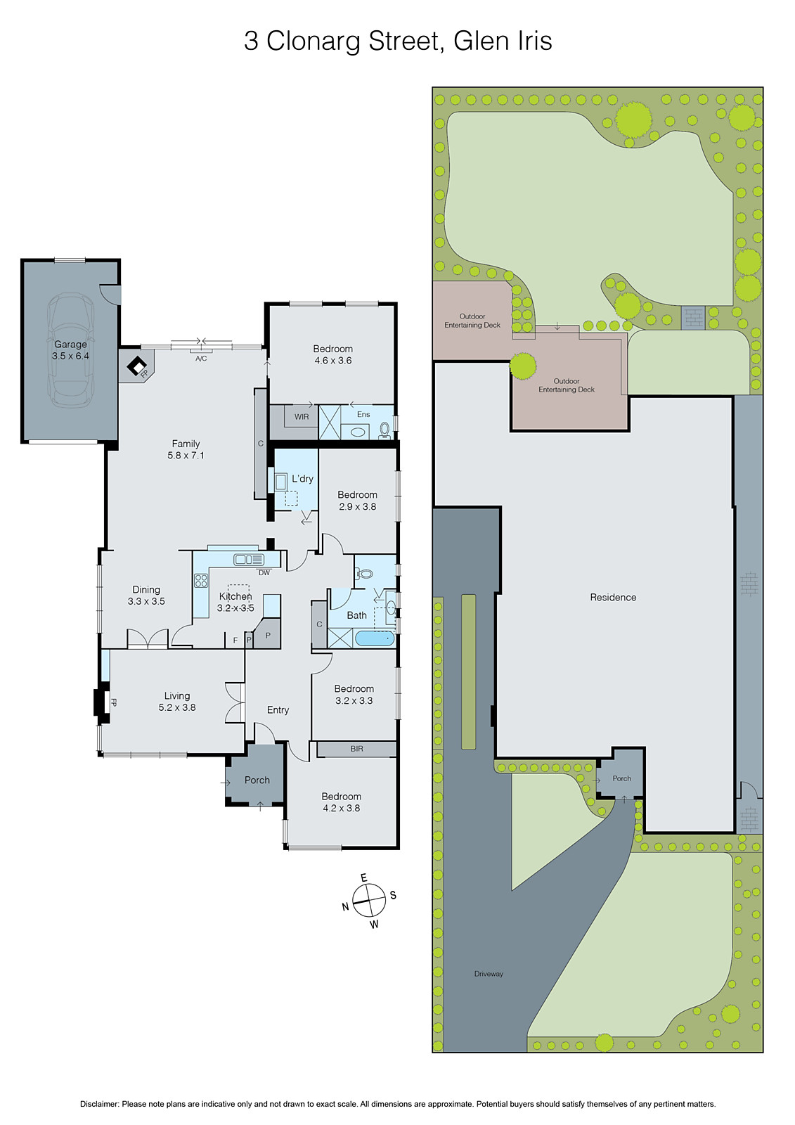 3 Clonarg Street, Glen Iris VIC 3146 - Floorplan