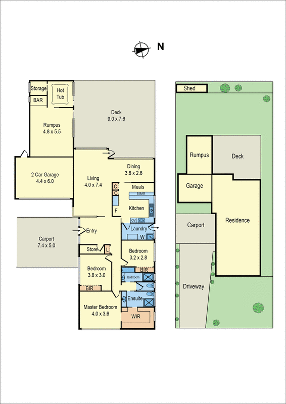 3 Coolabah Street, Mentone VIC 3194 - Floorplan