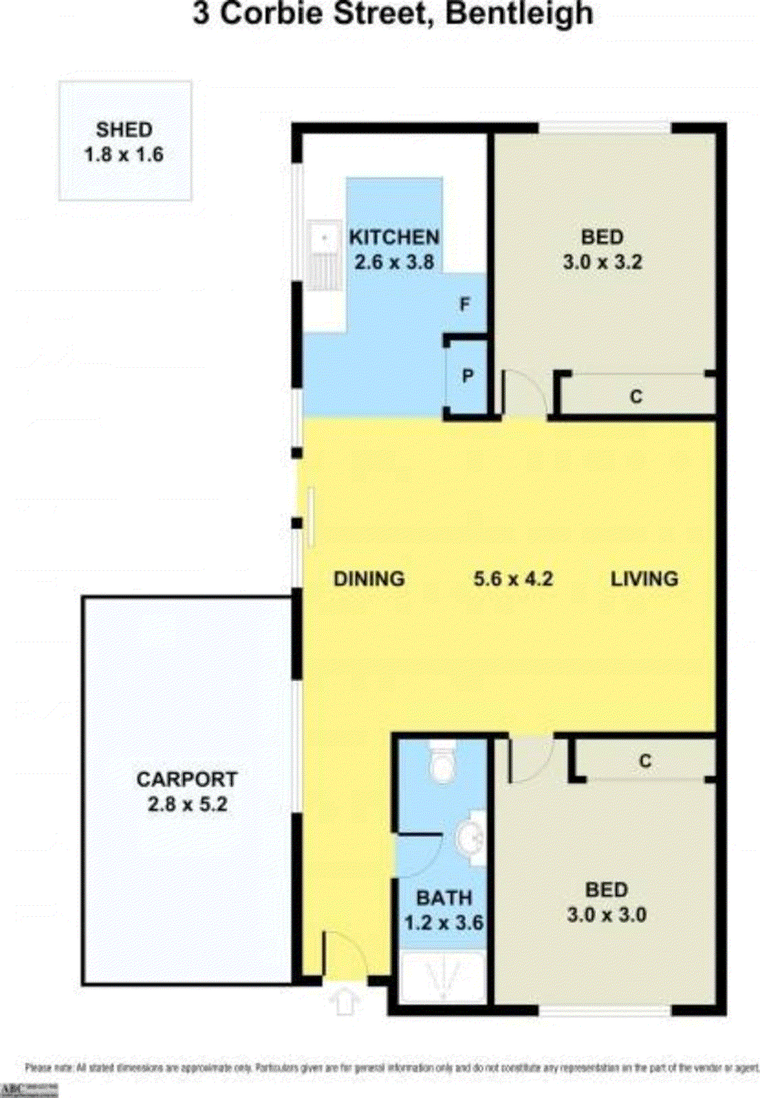 3 Corbie Street, Bentleigh VIC 3204 - Floorplan