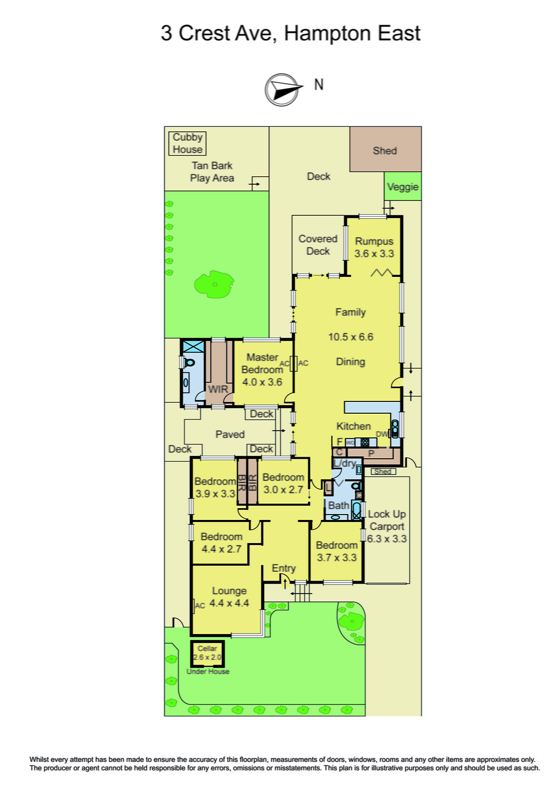 3 Crest Avenue, Hampton East VIC 3188 - Floorplan