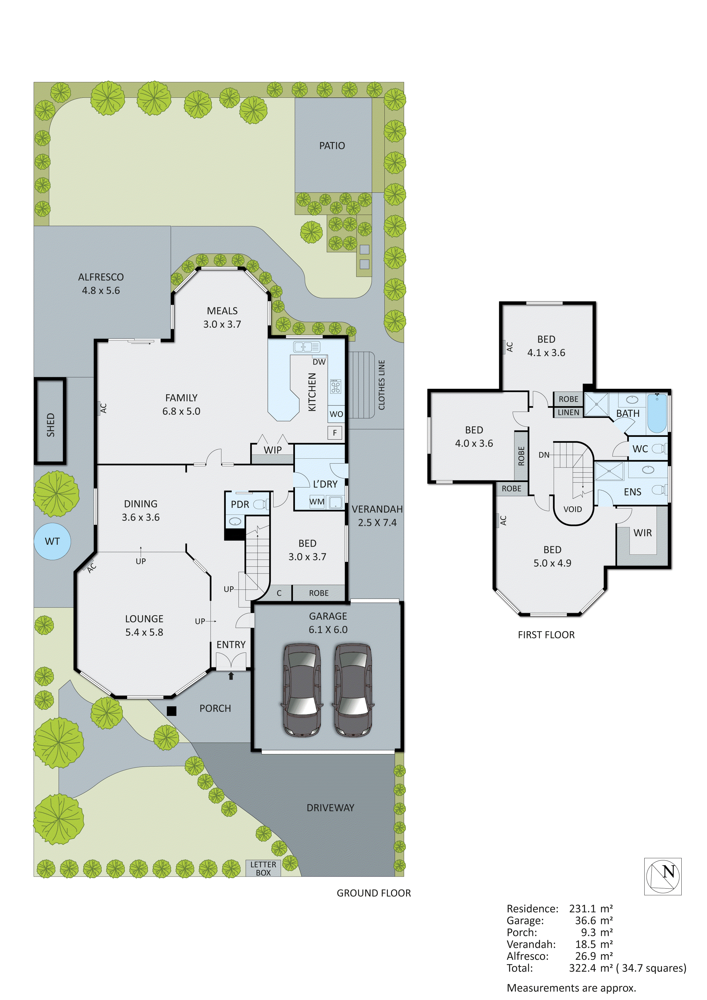 3 Cunningham Close, Aspendale Gardens VIC 3195 - Floorplan