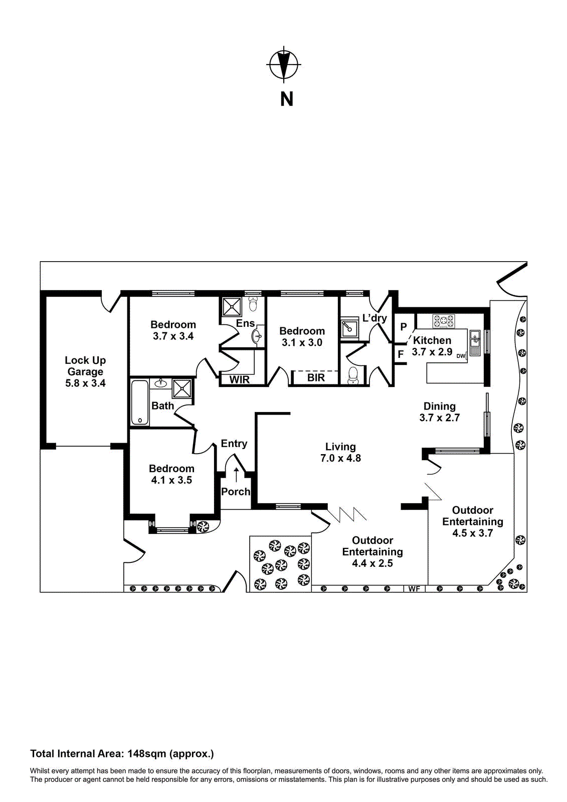 3 Cunningham Lane, Newport VIC 3015 - Floorplan