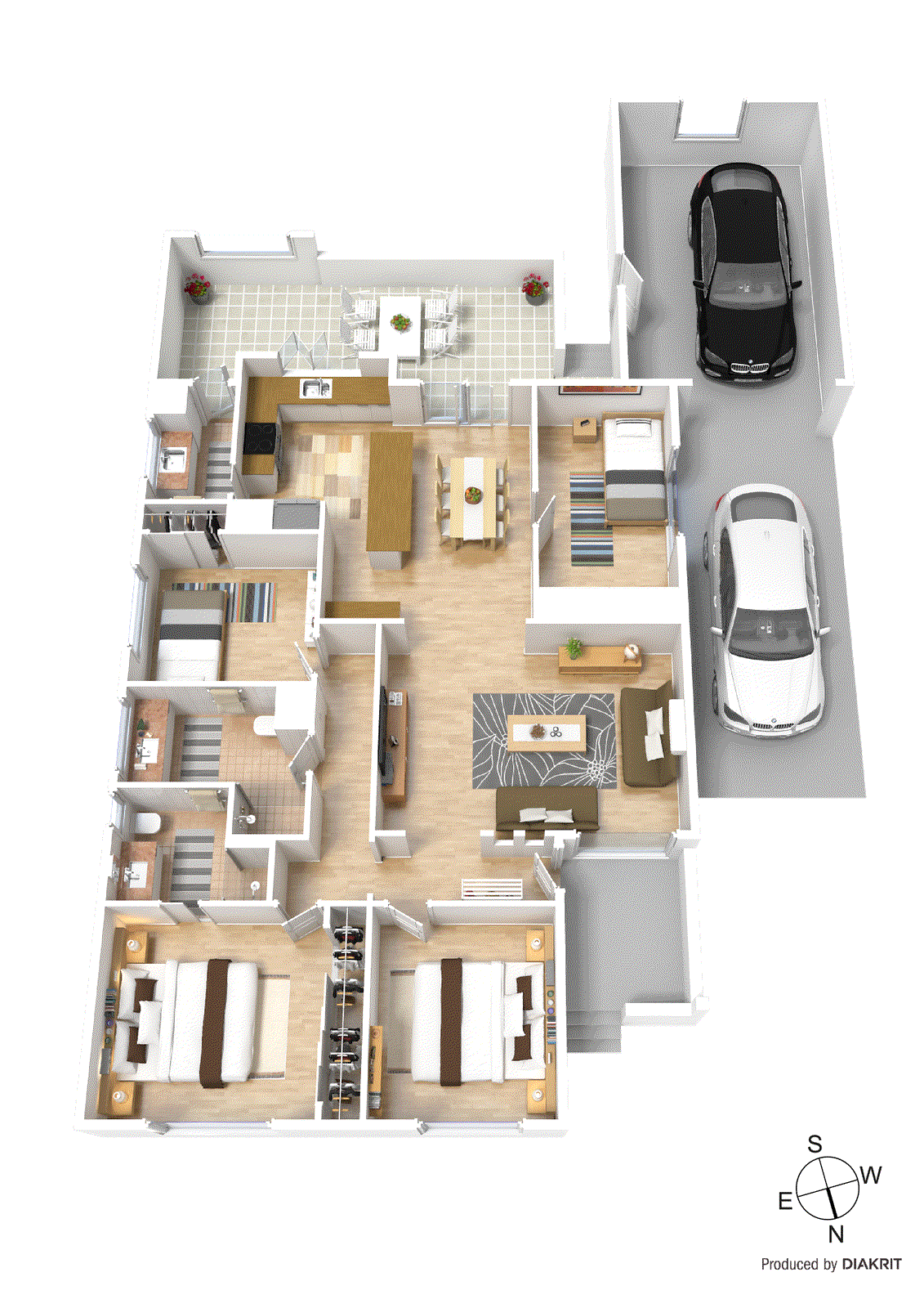 3 Dalbeattie Drive, Clarinda VIC 3169 - Floorplan