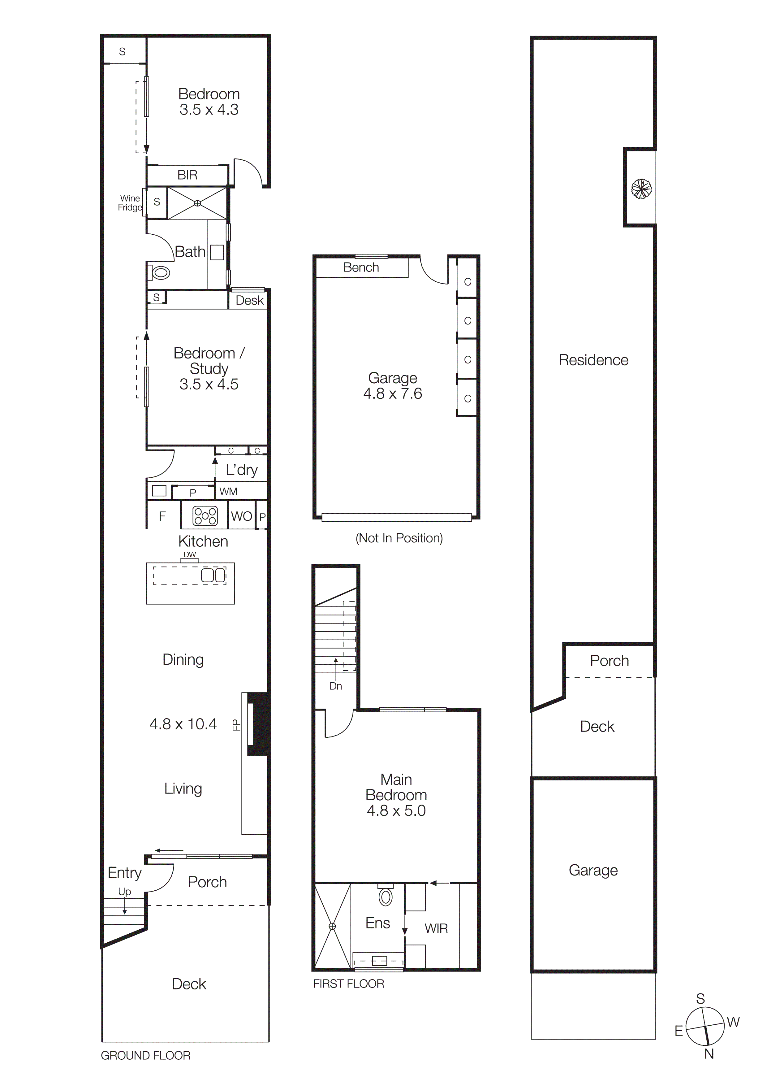 3 Davie Lane, Brighton VIC 3186 - Floorplan