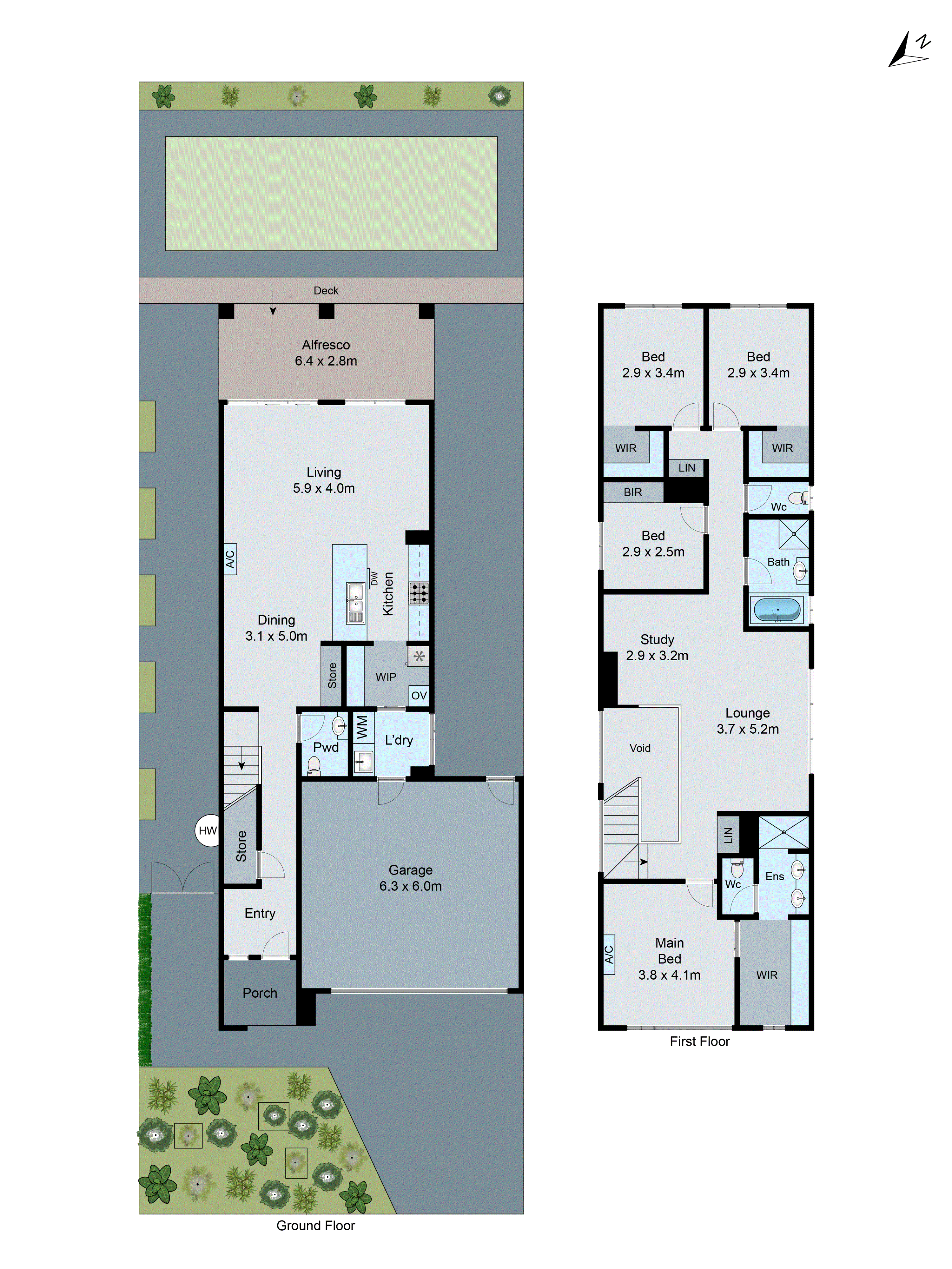 3 Dobie Court, North Geelong VIC 3215 - Floorplan