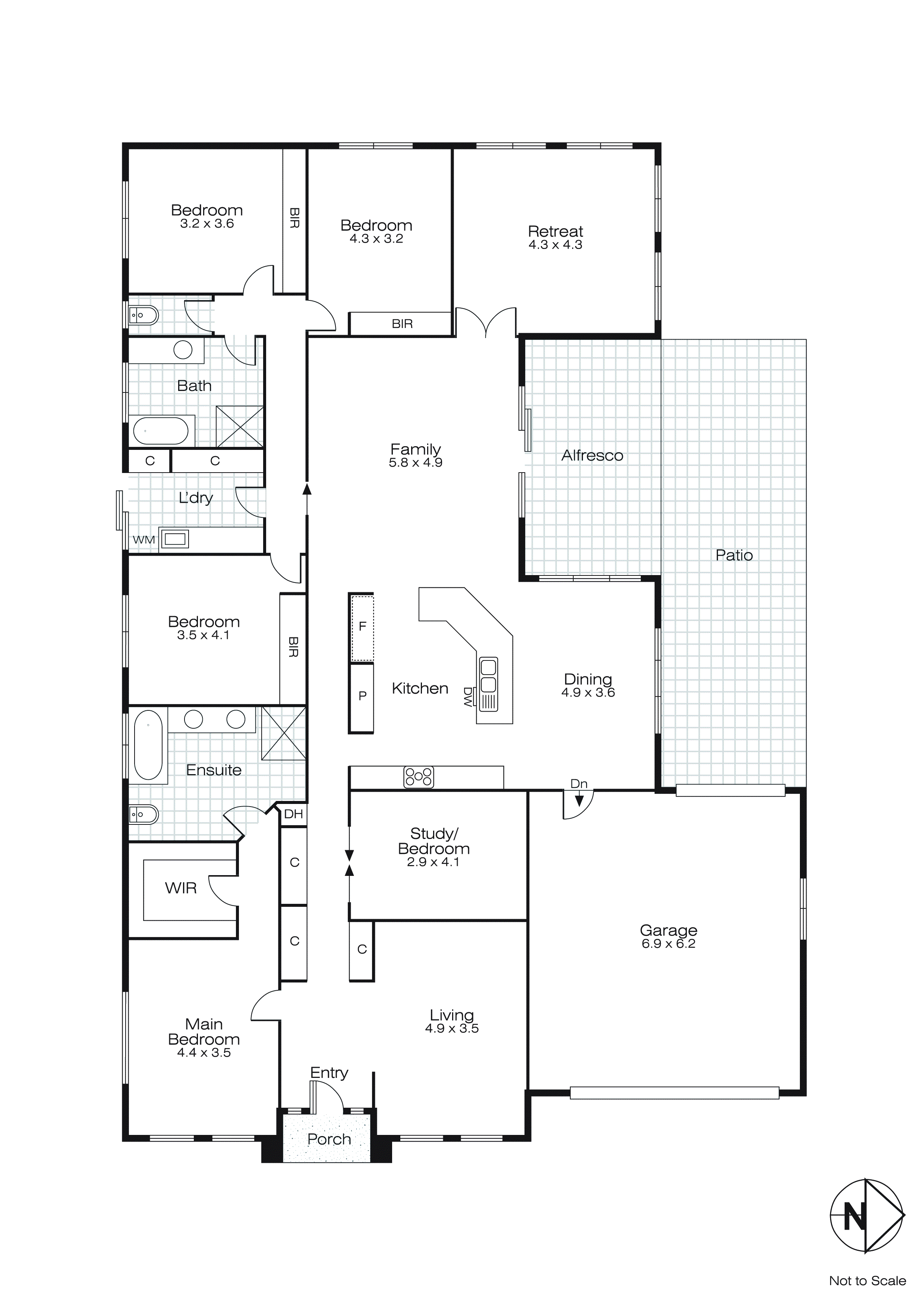 3 Drysdale Court, Alfredton VIC 3350 - Floorplan