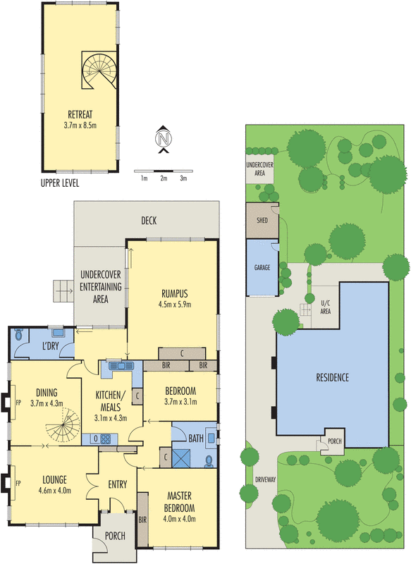 3 Dumblane Street, Hughesdale VIC 3166 - Floorplan