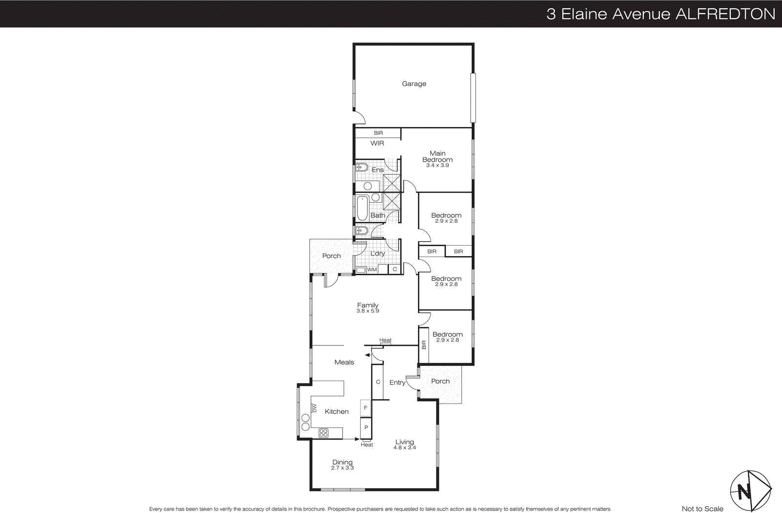 3 Elaine Avenue, Alfredton VIC 3350 - Floorplan